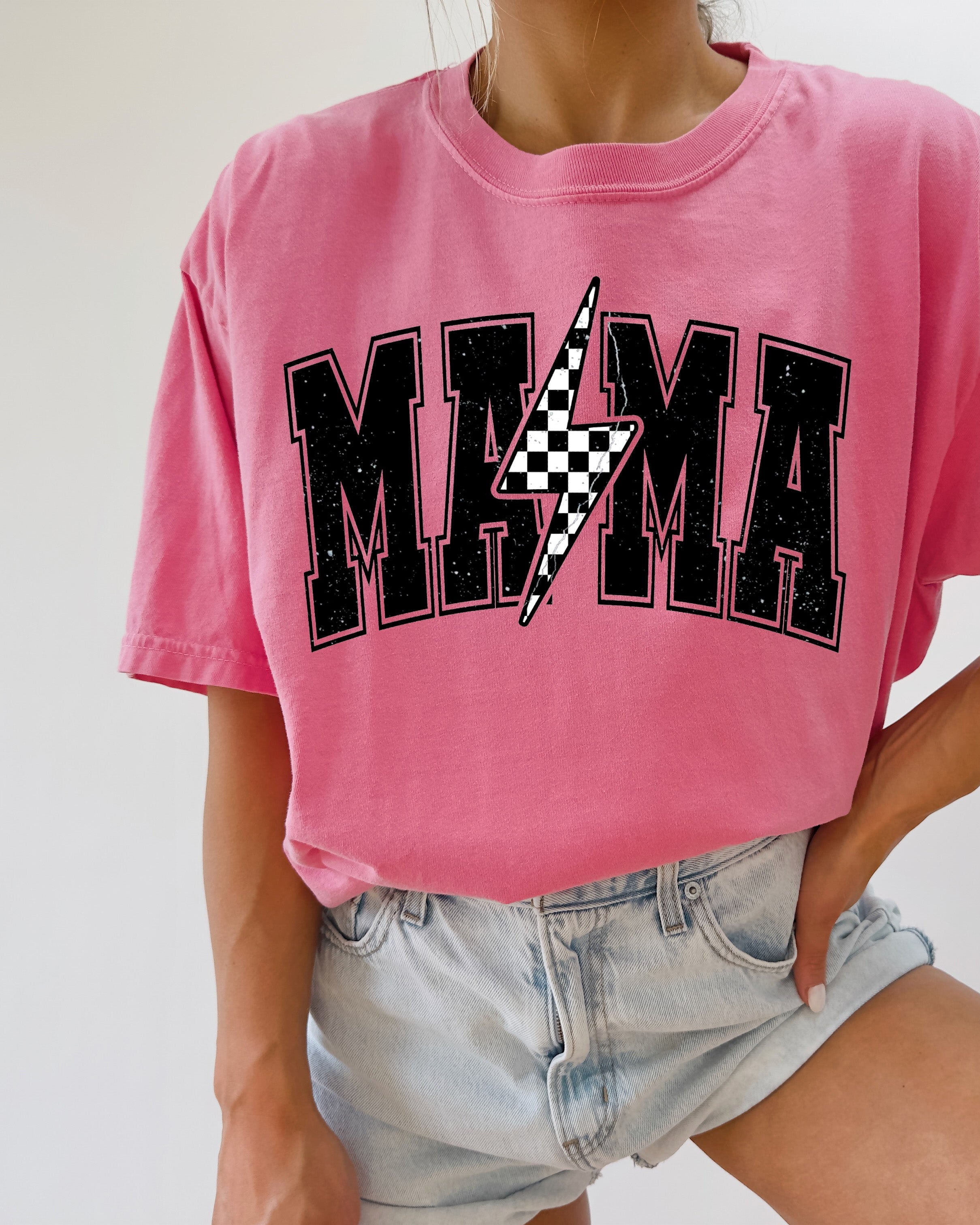 Mama Comfort Colors Graphic Tees (Lightning Condensed)