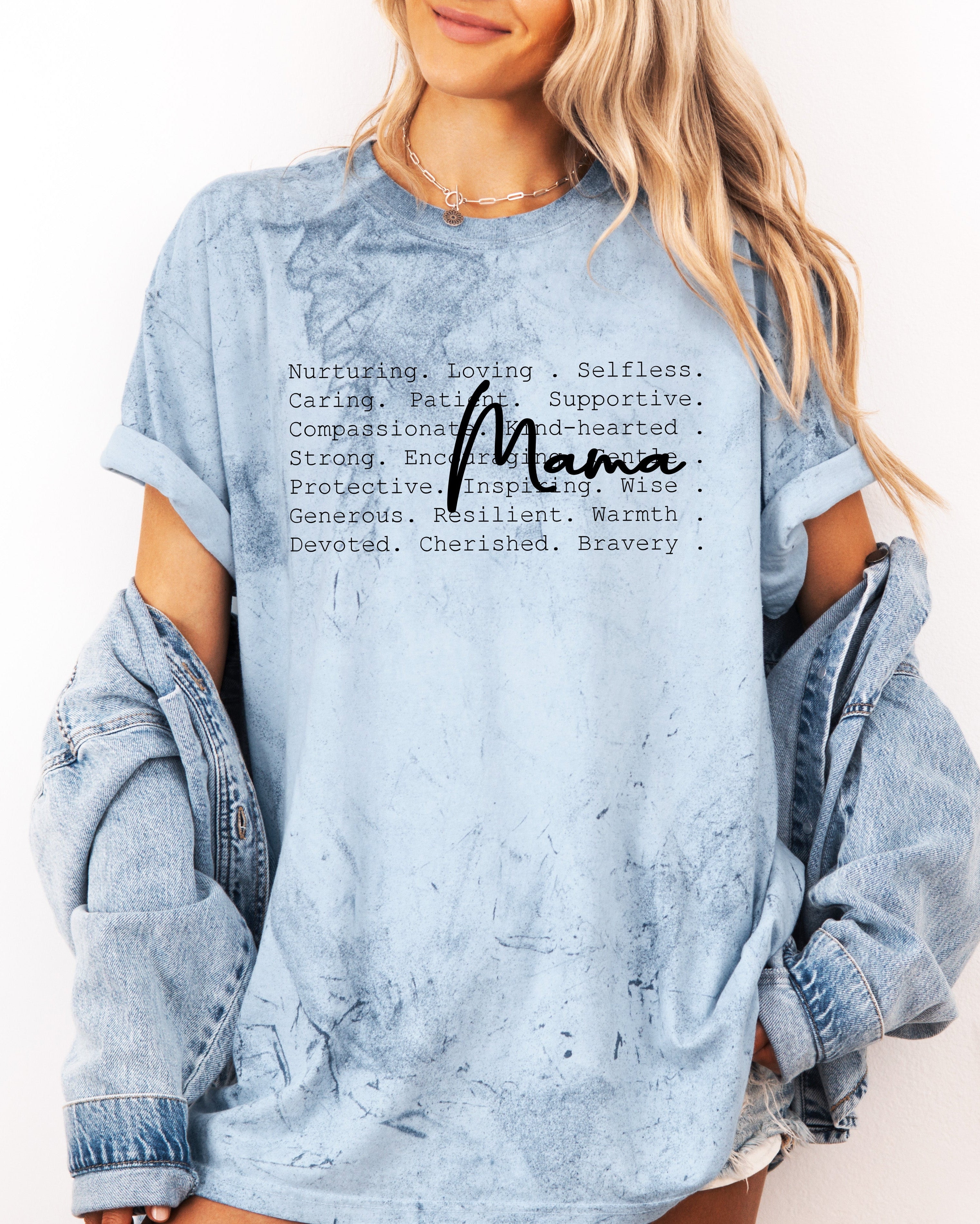 Mama Comfort Colors T Shirt (Nurturing, Loving)