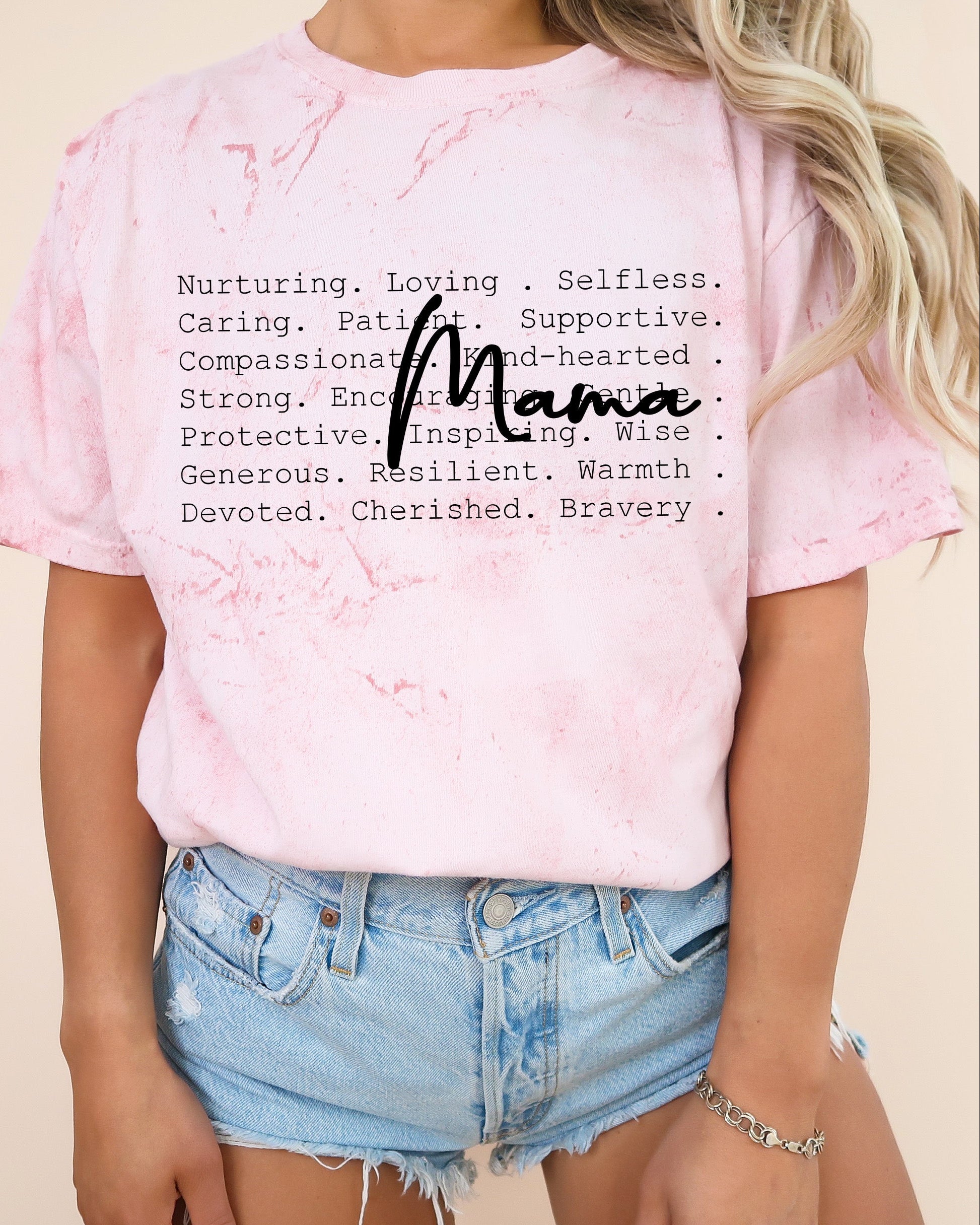 Mama Comfort Colors T Shirt (Nurturing, Loving)