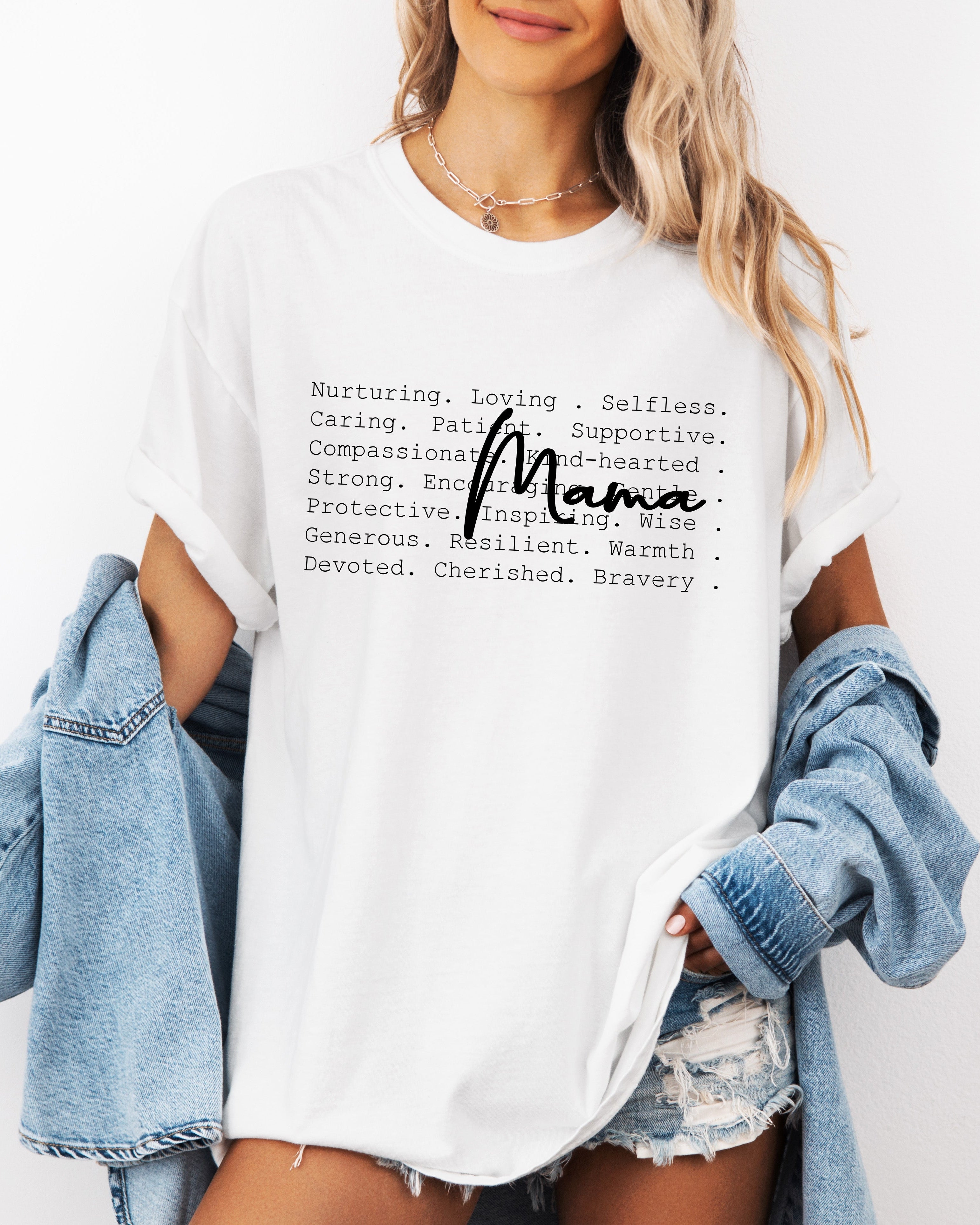 Mama Comfort Colors T Shirt (Nurturing, Loving)
