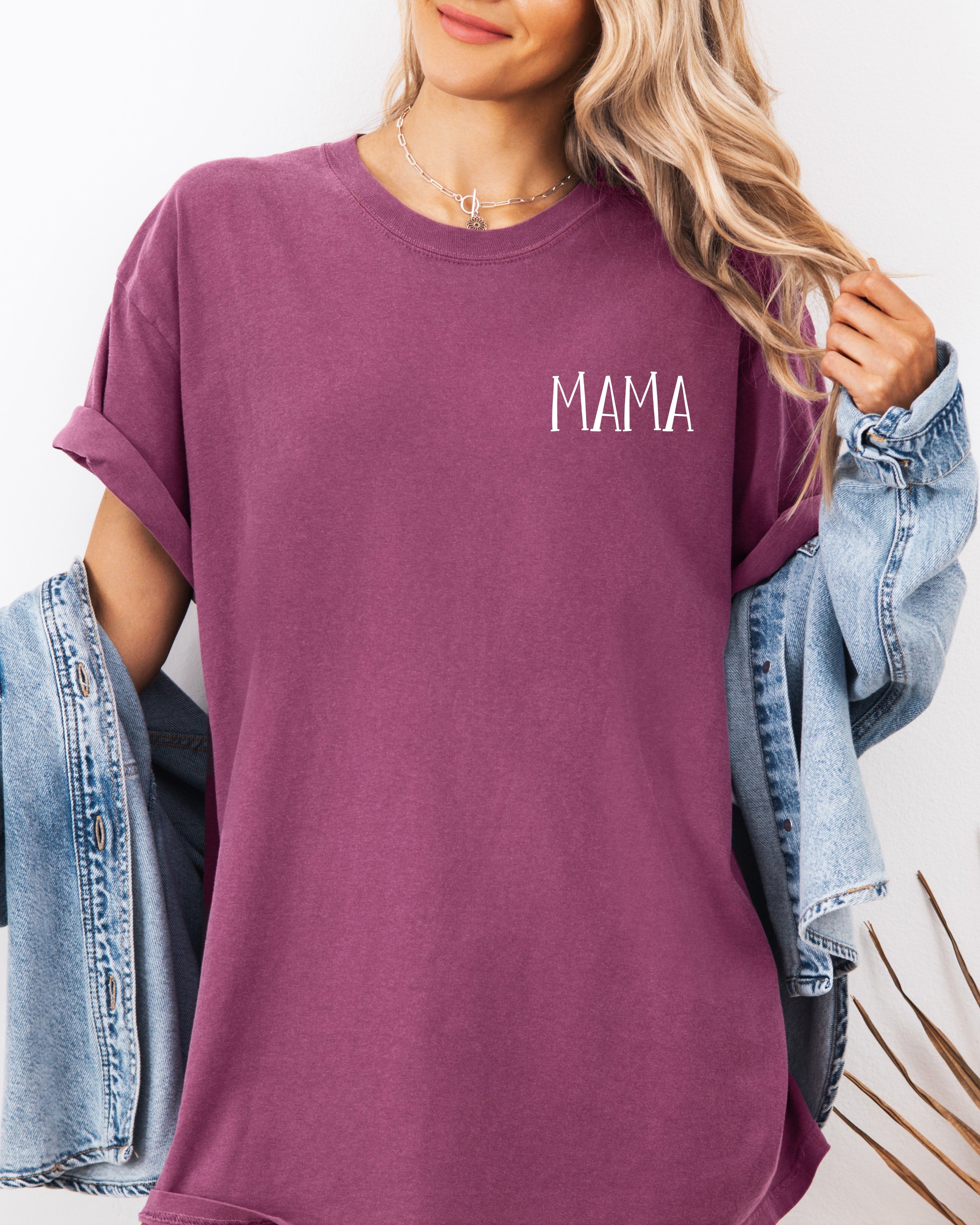 Mama Comfort Colors T Shirt (farmyard)