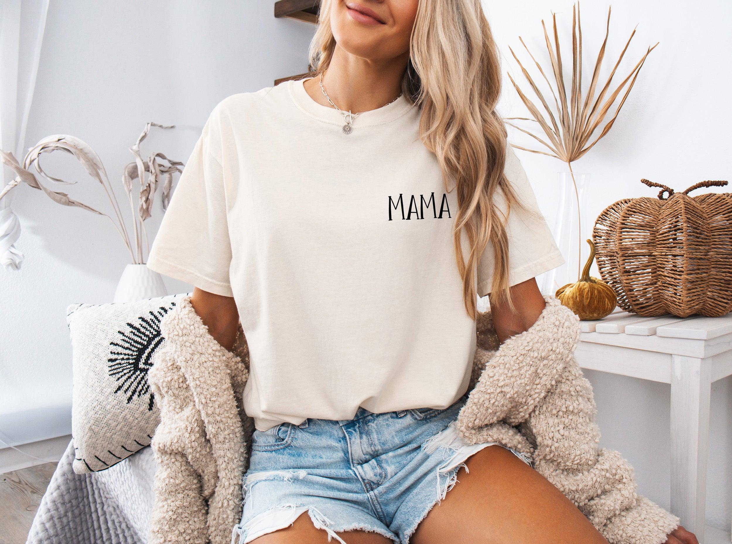 Mama Comfort Colors T Shirt (farmyard)