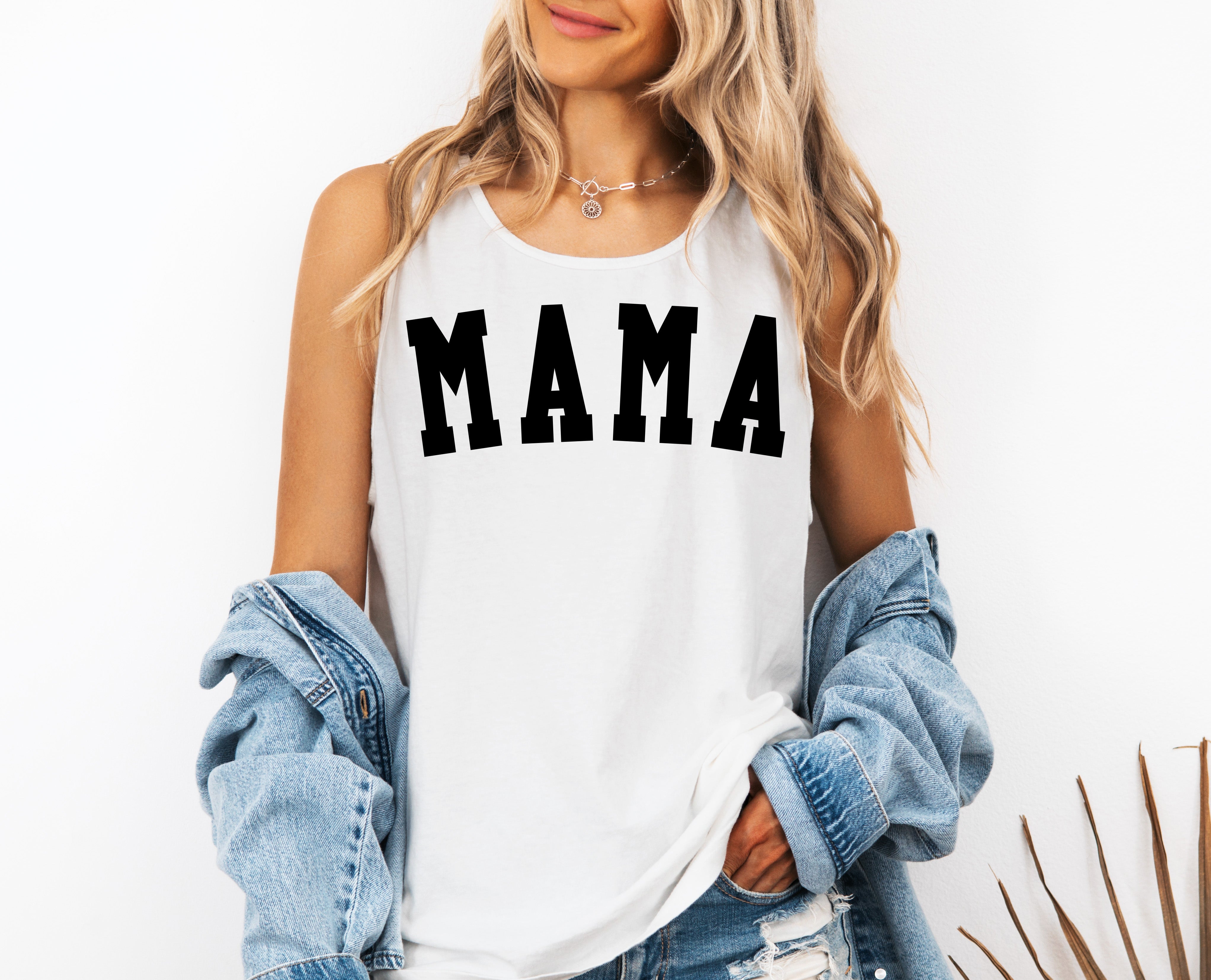 Mama Comfort Colors Tank Top (Condensed)