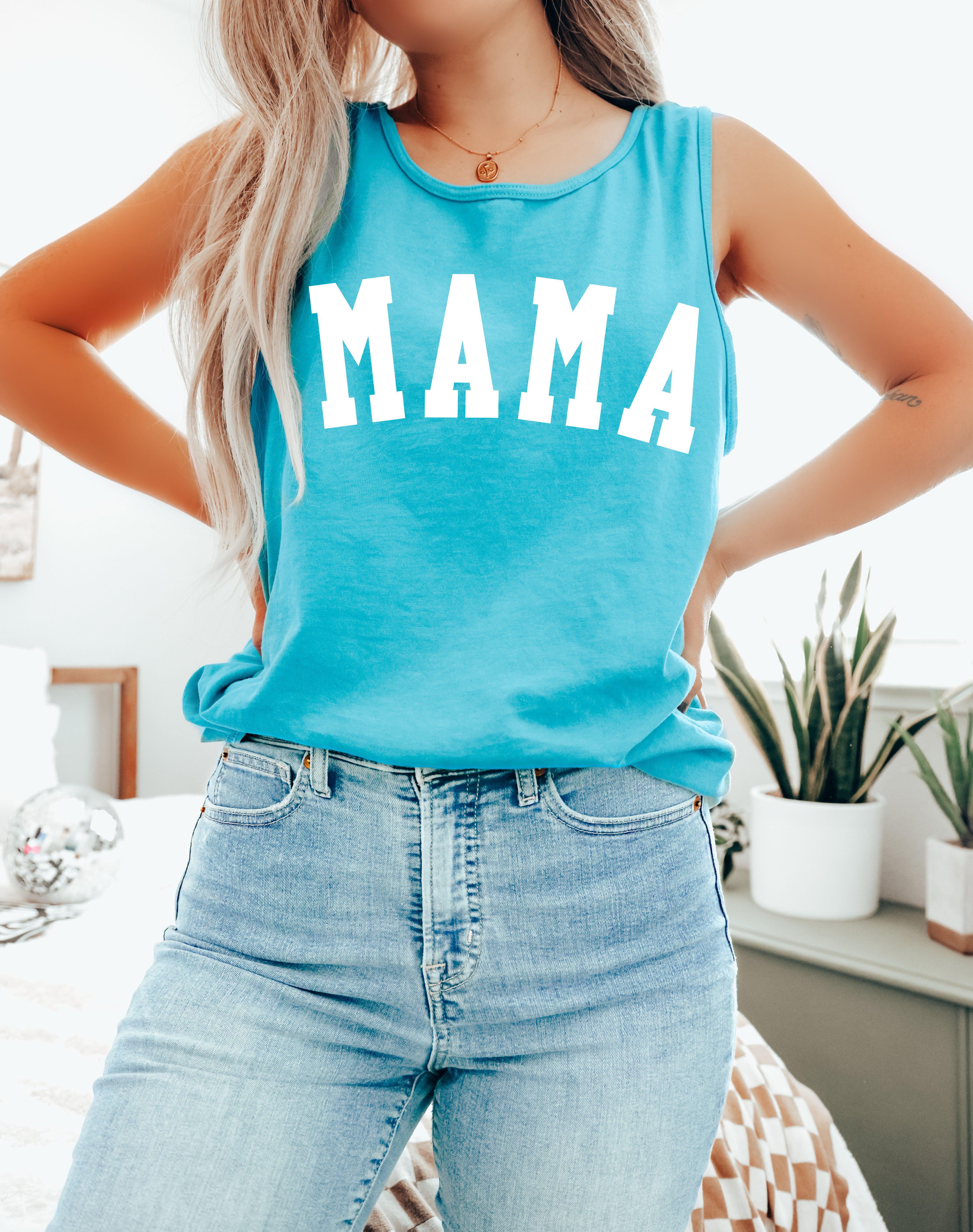 Mama Comfort Colors Tank Top (Condensed)