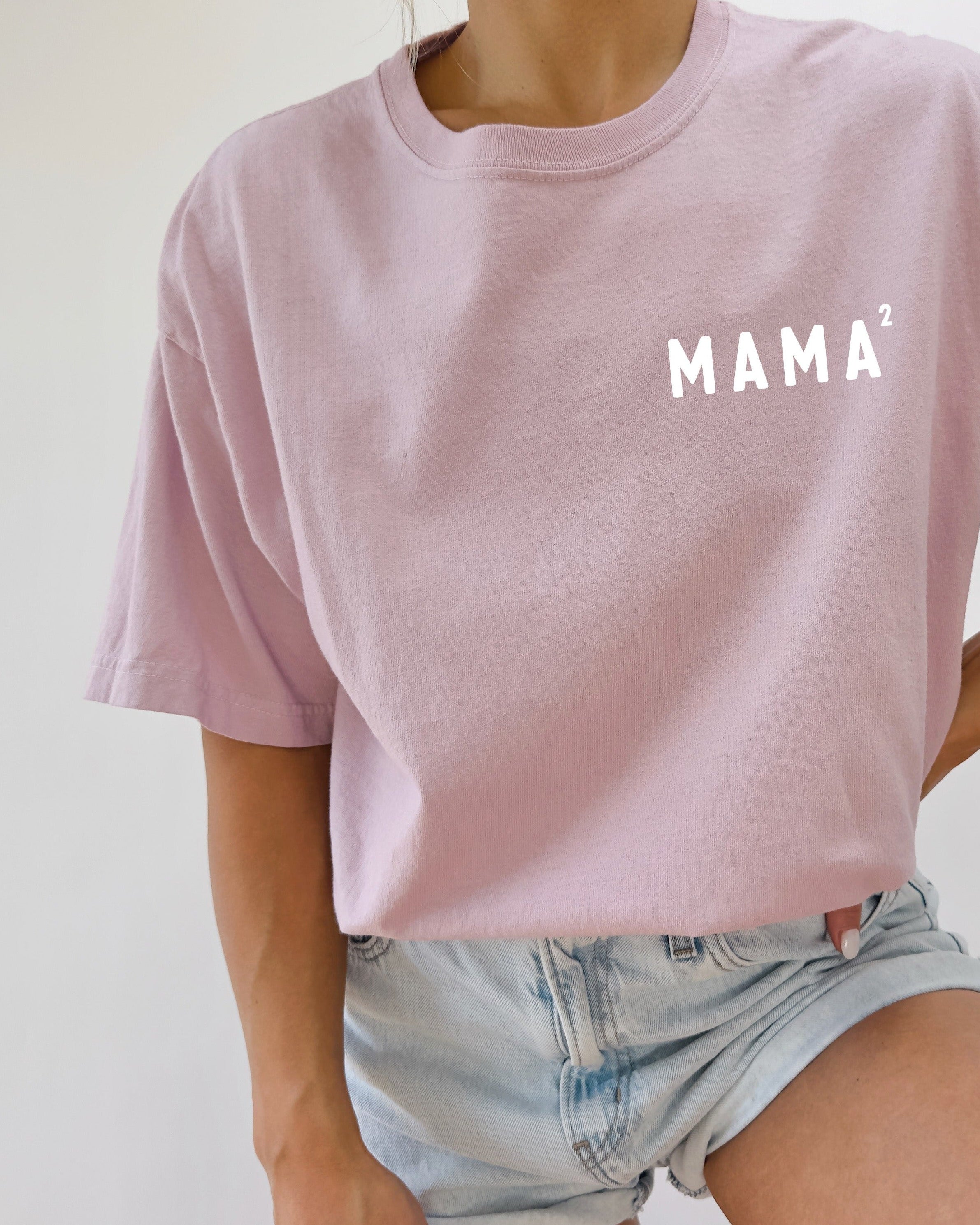 Mama Of 2 Comfort Colors Graphic Tees