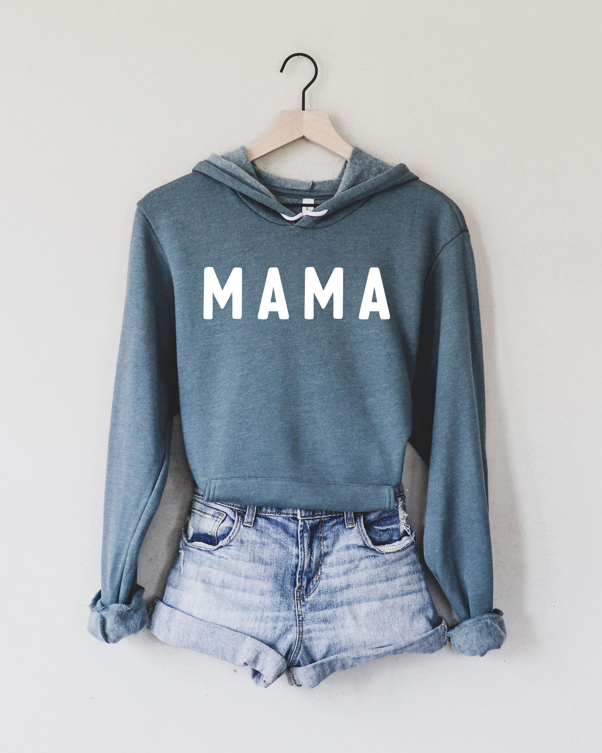 Mama Sponge Fleece hoodie Sweatshirt (Rounded font)