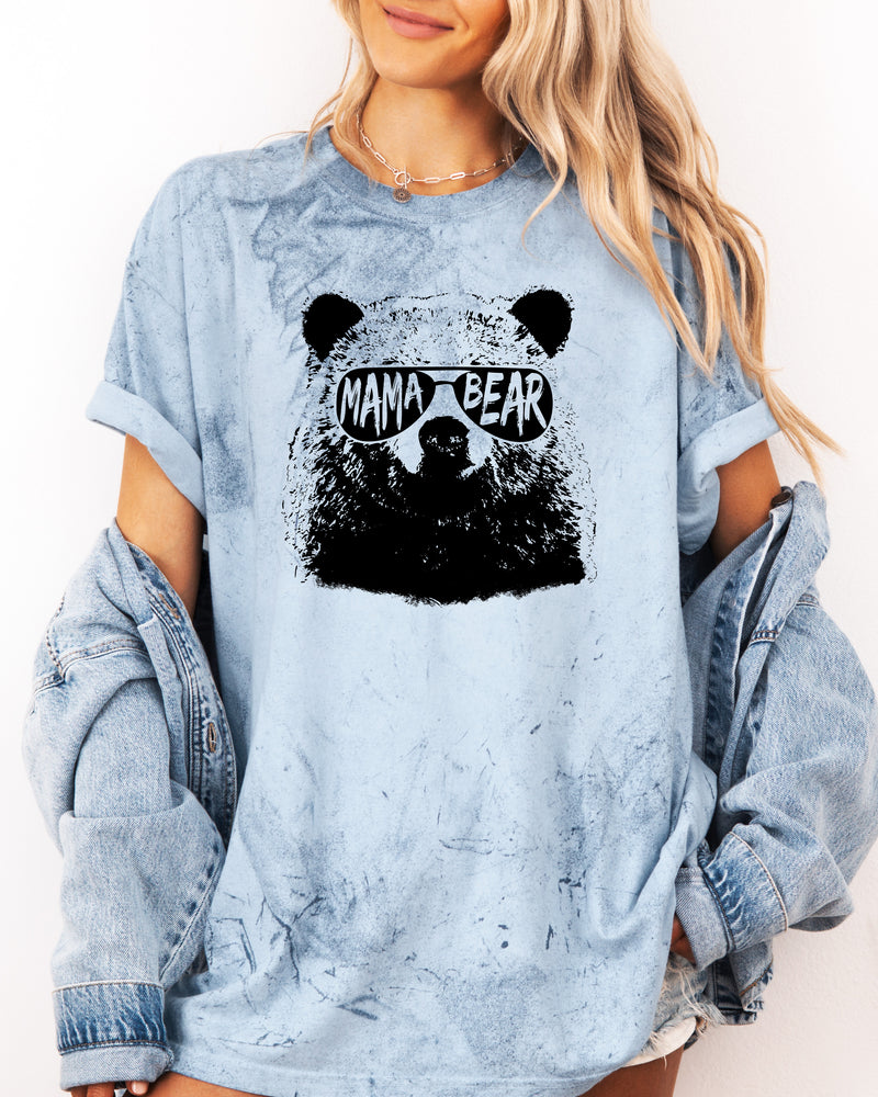 Mamabear Mama Bear Garment Dyed T Shirt