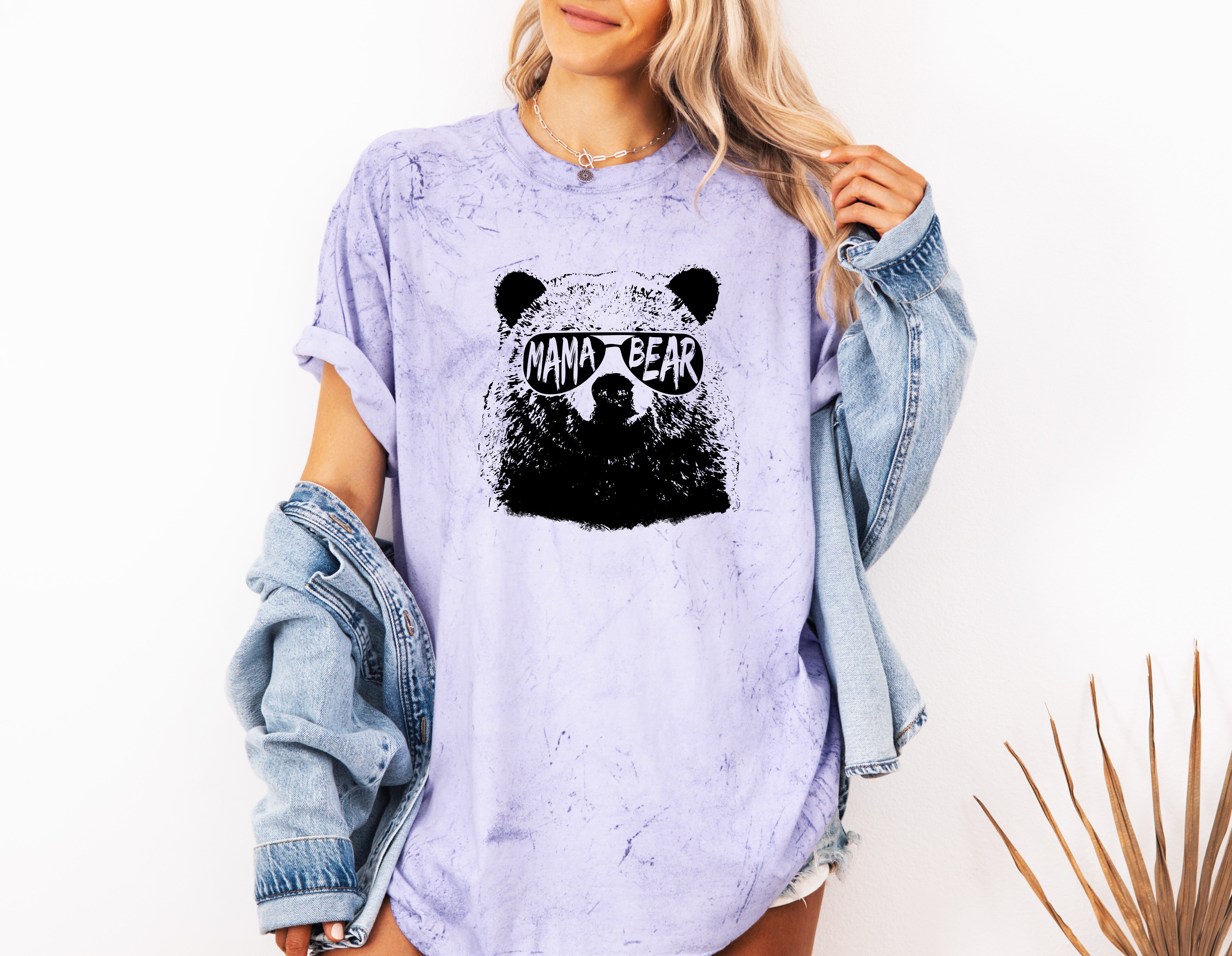 Mamabear Mama Bear Garment Dyed T Shirt