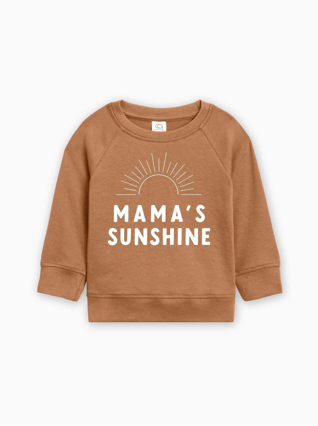 Mama's Sunshine Organic Cotton Babu and Toddler Pullover