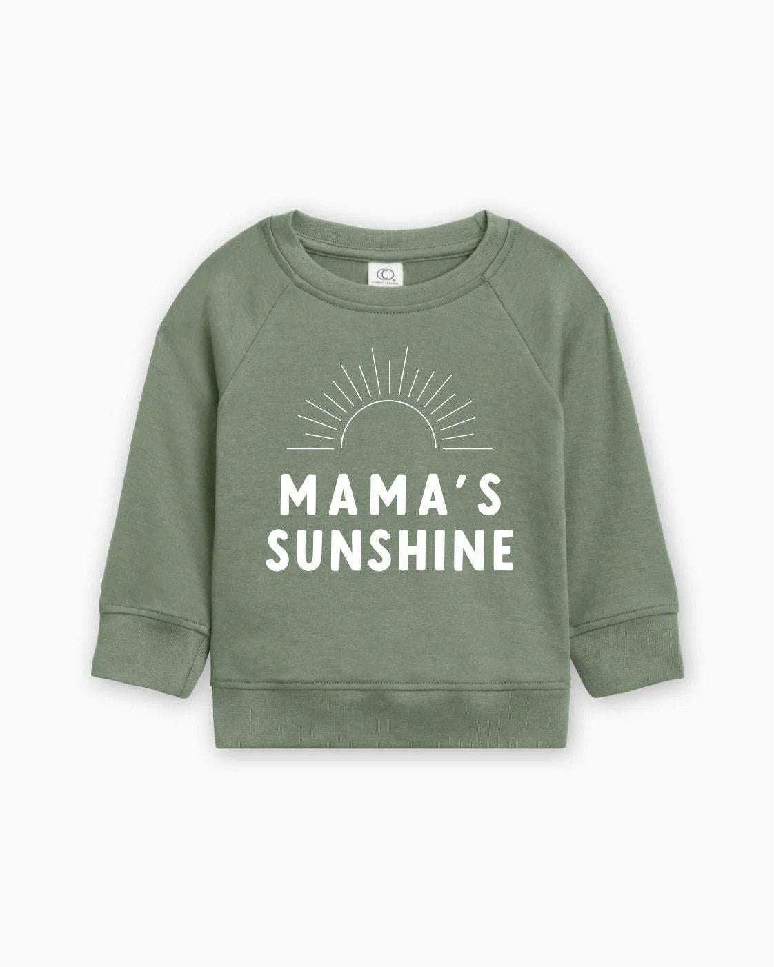 Mama's Sunshine Organic Cotton Baby and Toddler Pullover