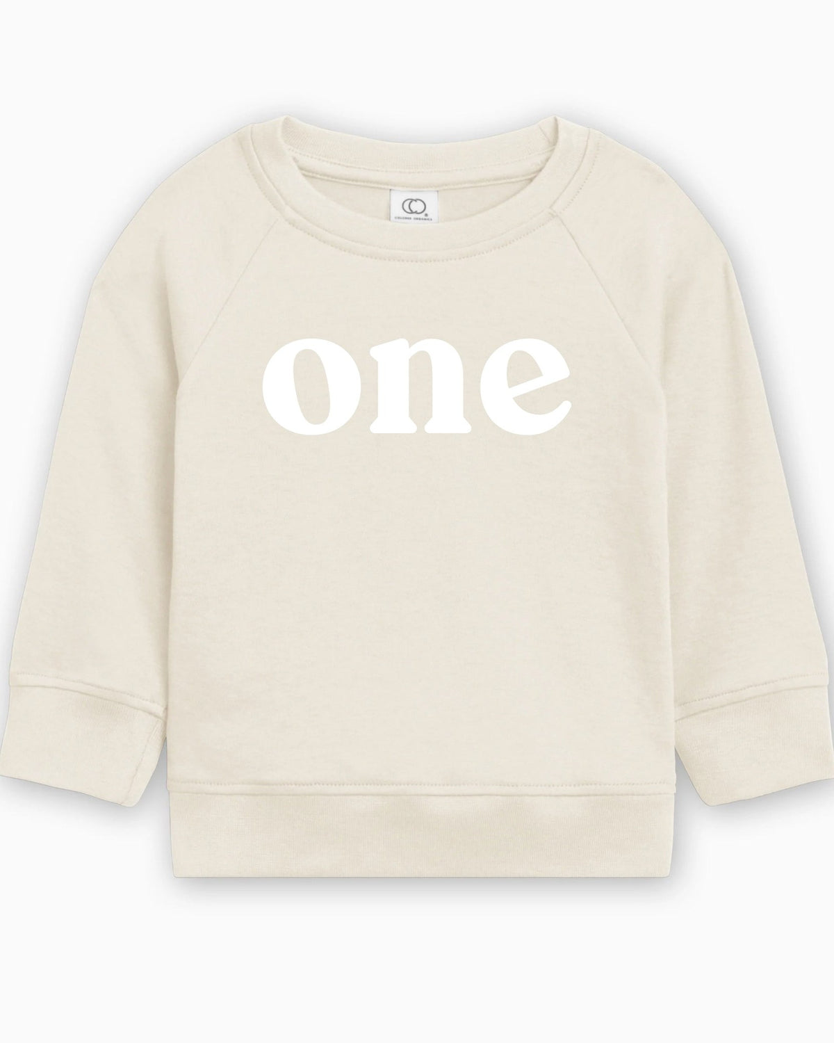 One Birthday 1st Birthday Organic Cotton Pullover