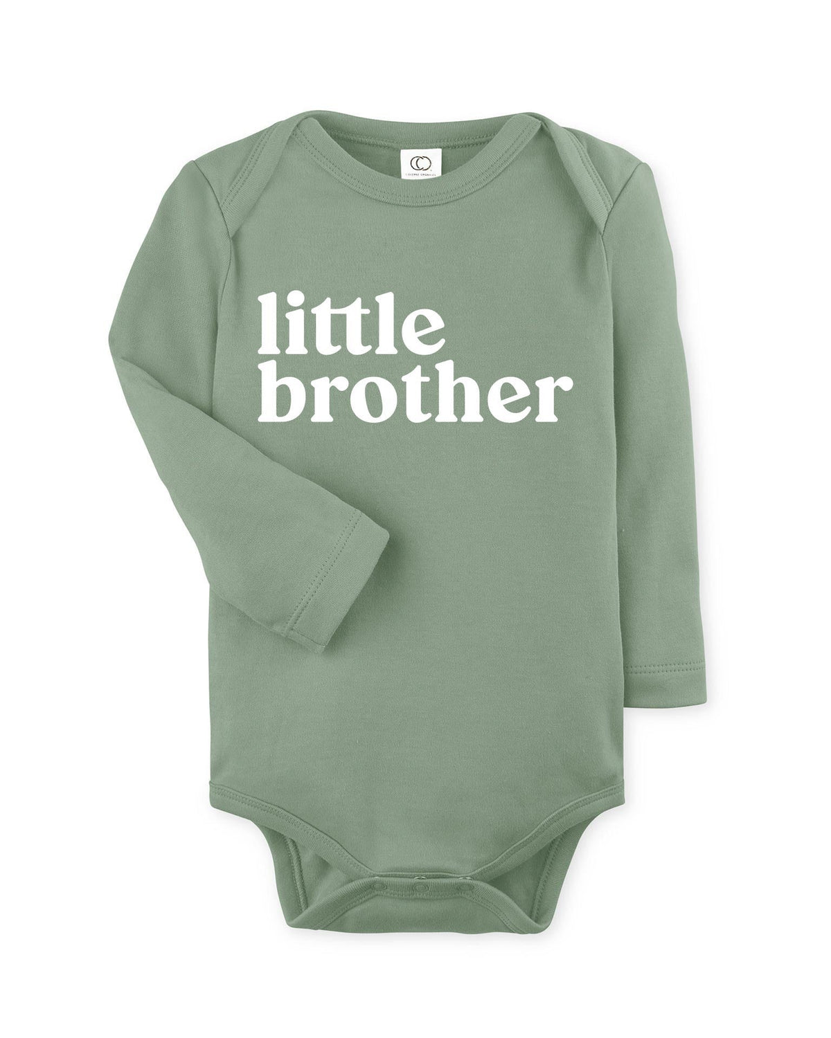Organic cotton Little brother bodysuit (Serif)
