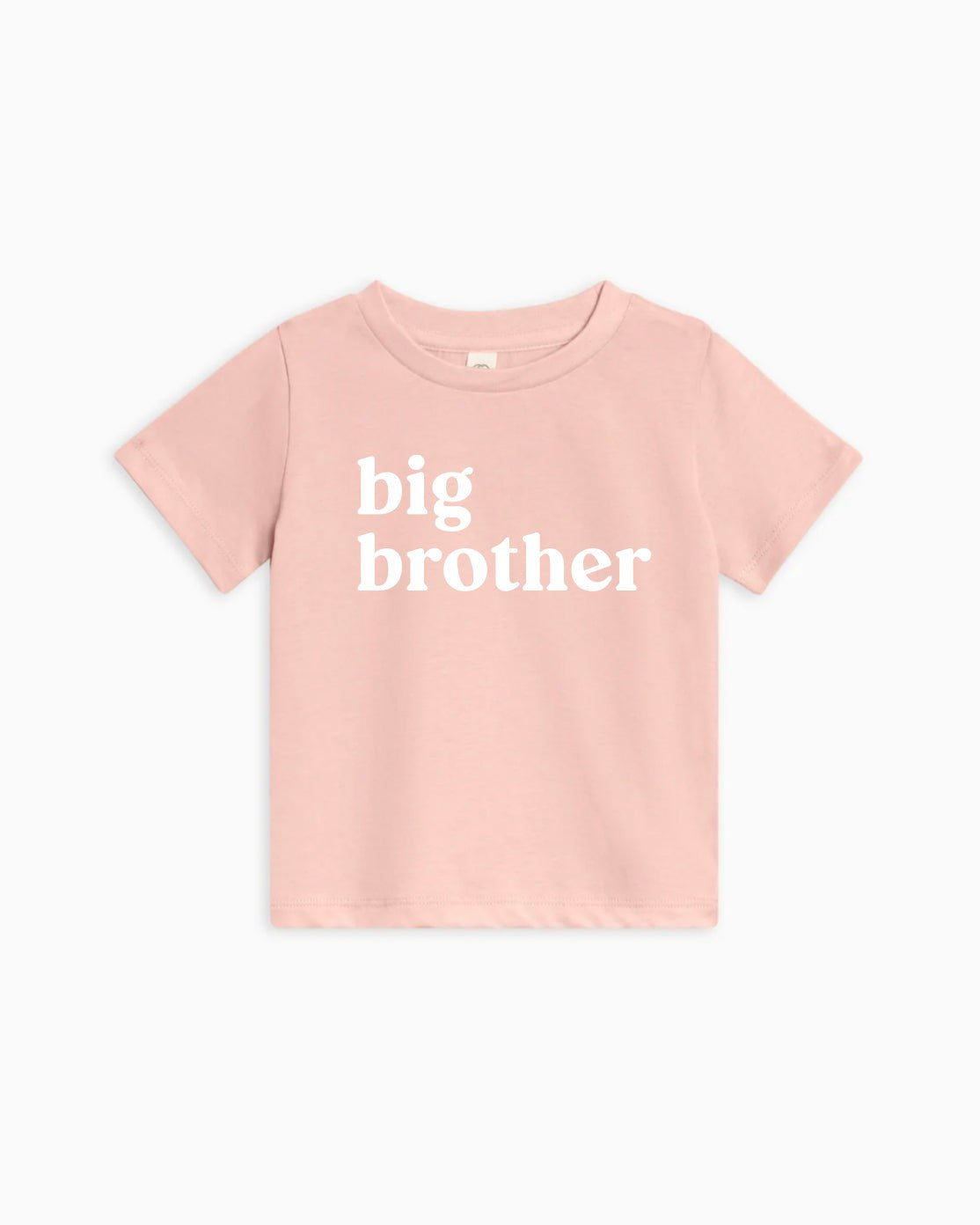 Big Brother Organic Cotton Kids T-Shirt, Sibling Announcement Family Matching Tee