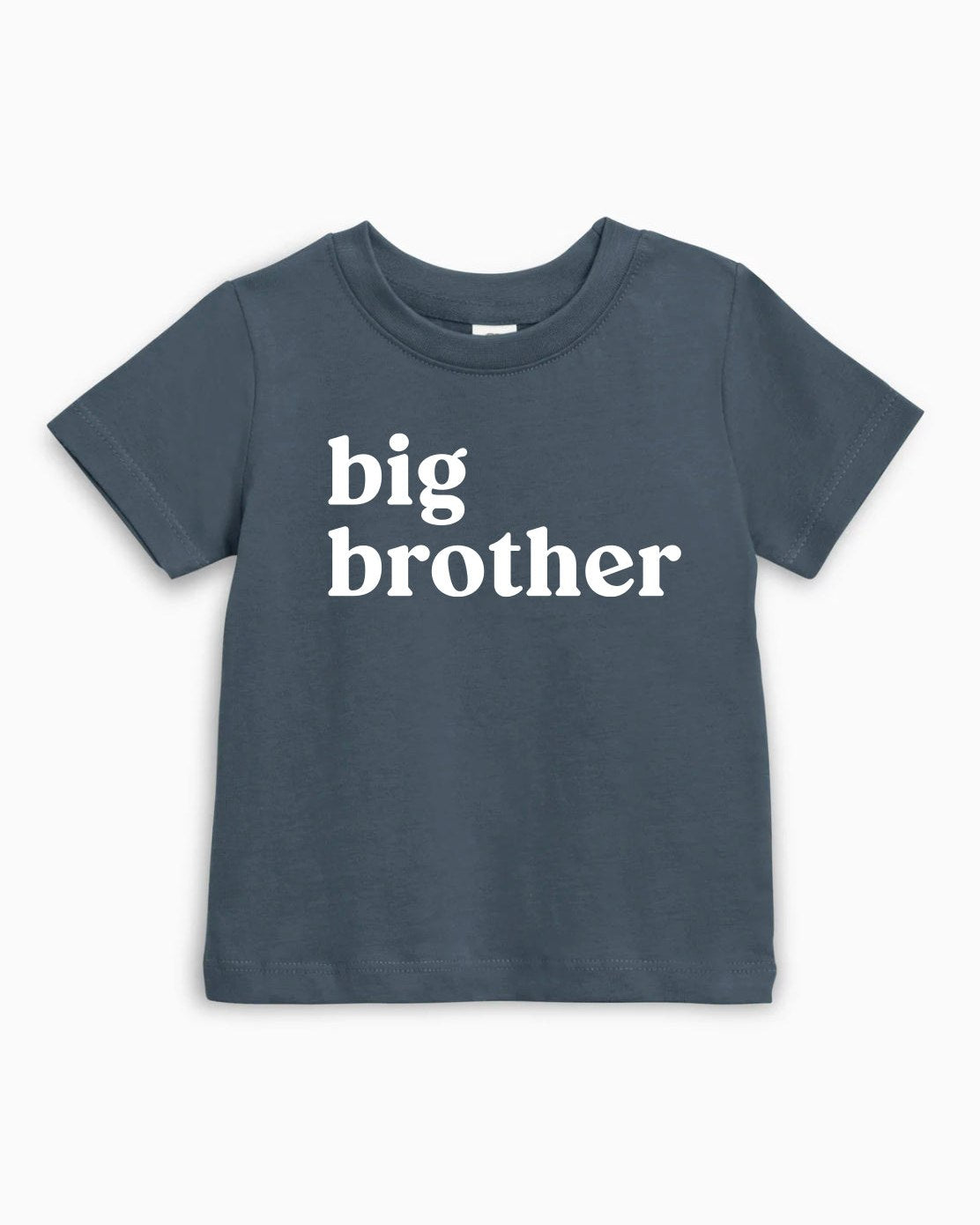 Big Brother Organic Cotton Kids T-Shirt, Sibling Announcement Family Matching Tee