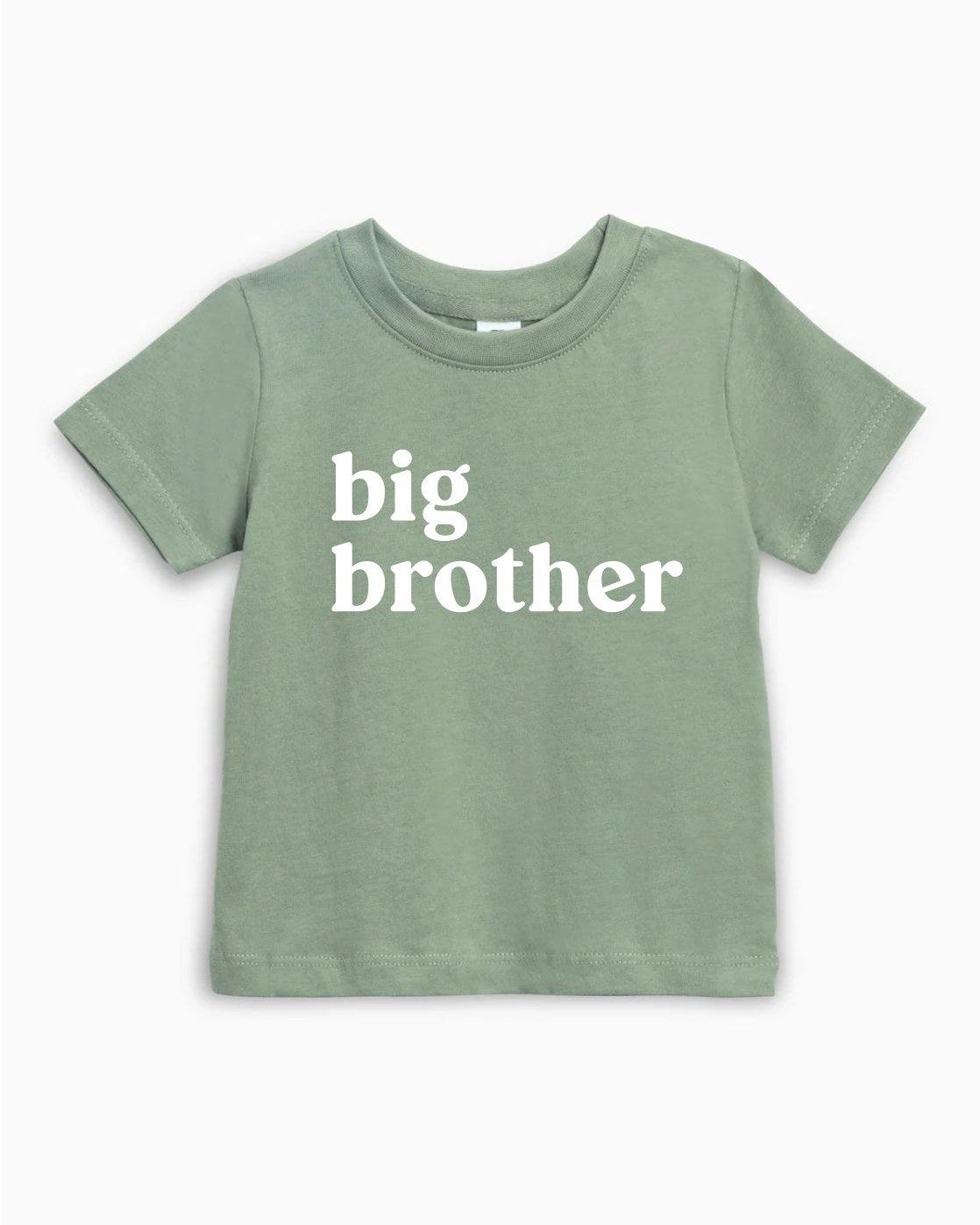 Big Brother Organic Cotton Kids T-Shirt, Sibling Announcement Family Matching Tee