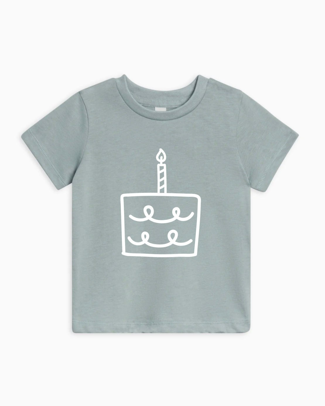 One Birthday Cake Organic Cotton Kids Tee, 1st Birthday Shirt