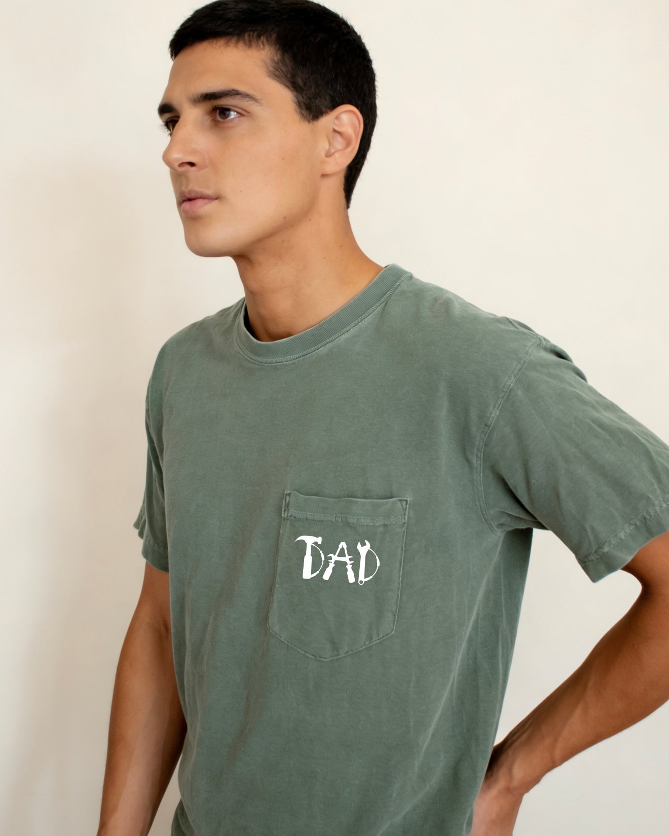 Dad Fixer Handyman Tool theme Comfort Colors Pocket T Shirt