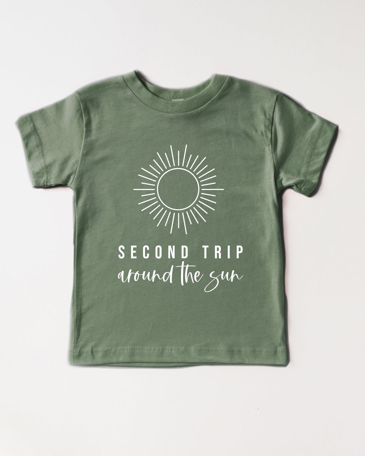 Second Trip Around The Sun Organic Cotton Kids Tee