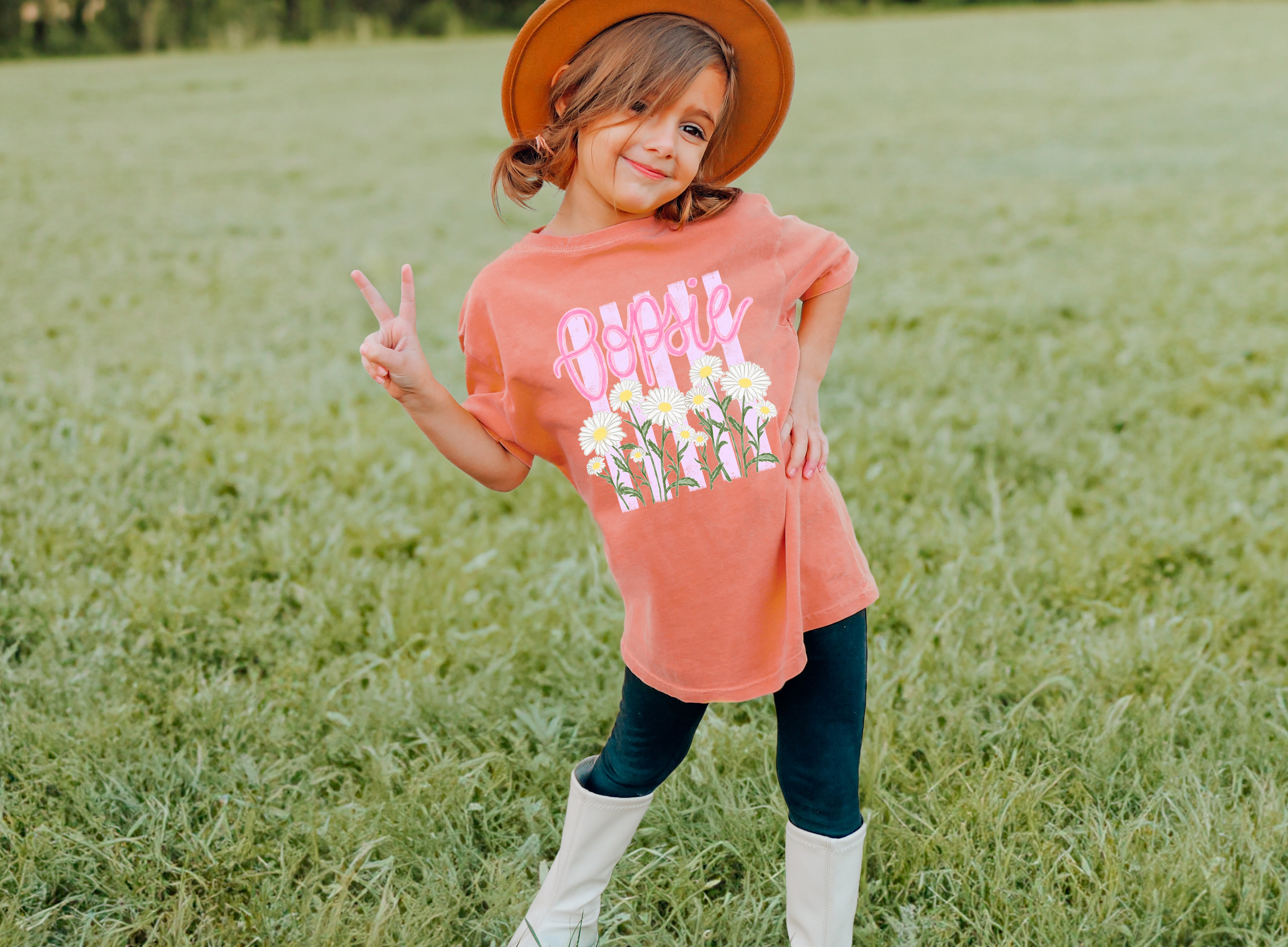 Oopsie Daisy Nature Flower Comfort Colors T Shirt Vacation Beach Lake Summer