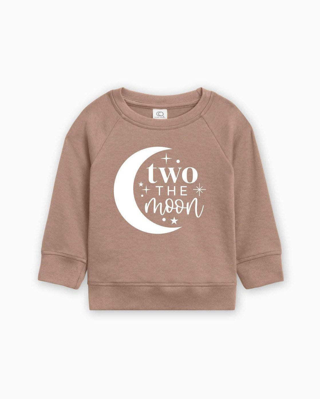 Two The Moon 2nd Birthday Organic Cotton Pullover