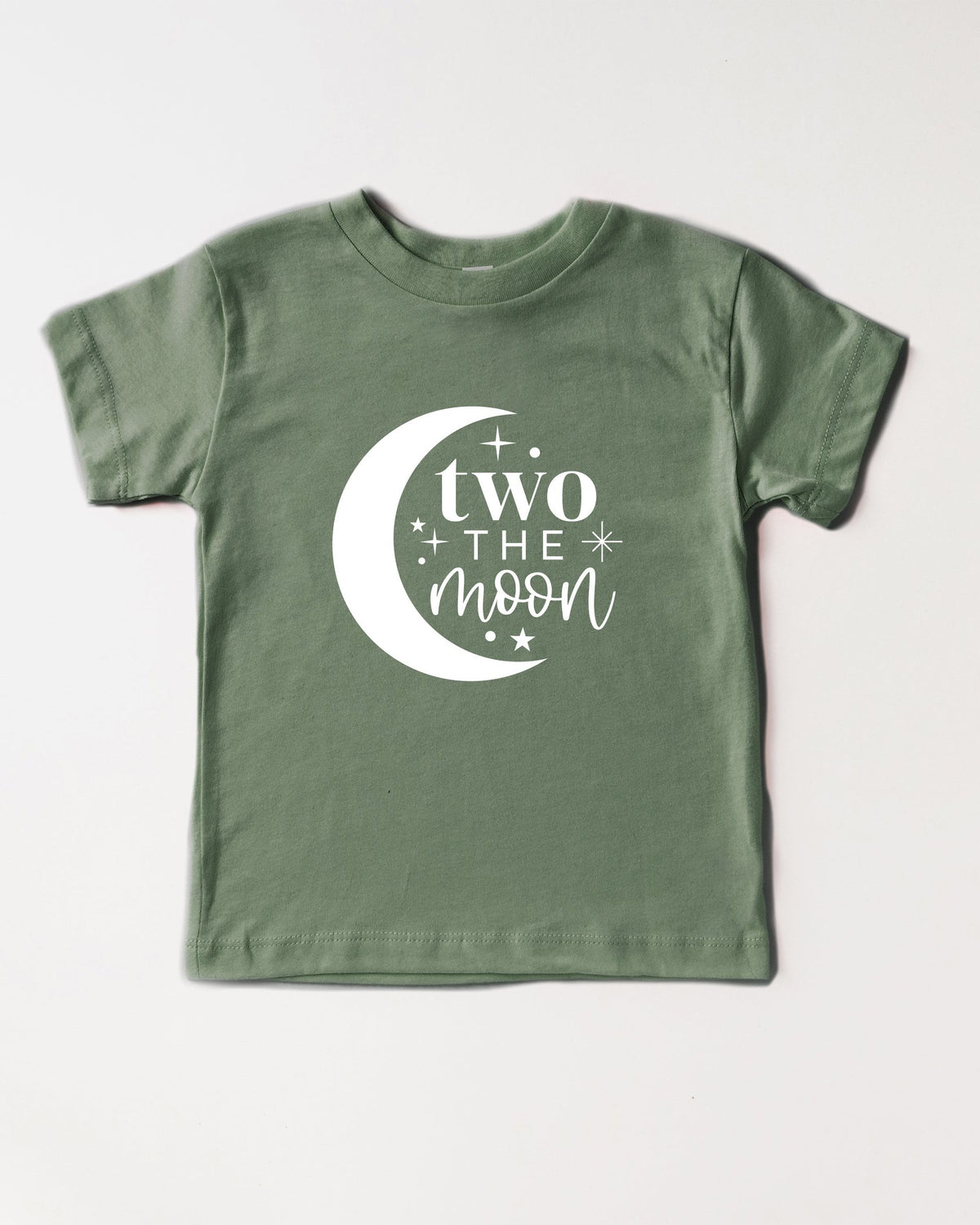 Two The Moon Second Birthday Organic Toddler Tee