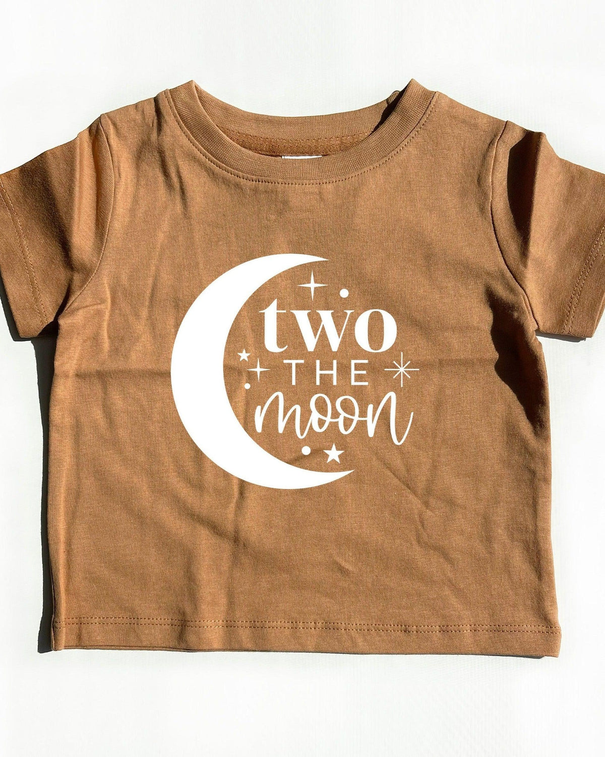 Two The Moon Second Birthday Organic Toddler Tee