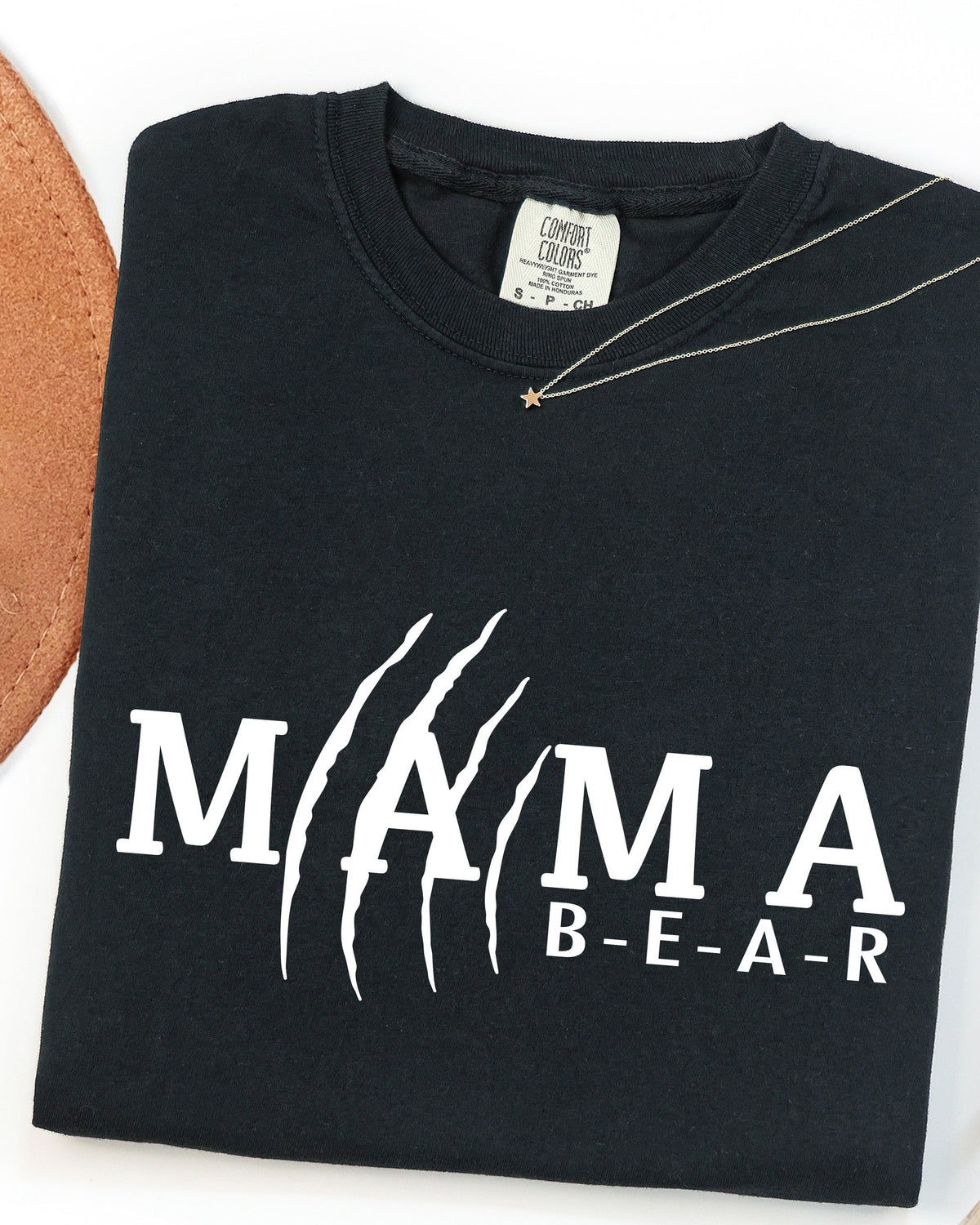 Mama Bear Comfort Colors T-Shirt, Mom Life Gift for Women
