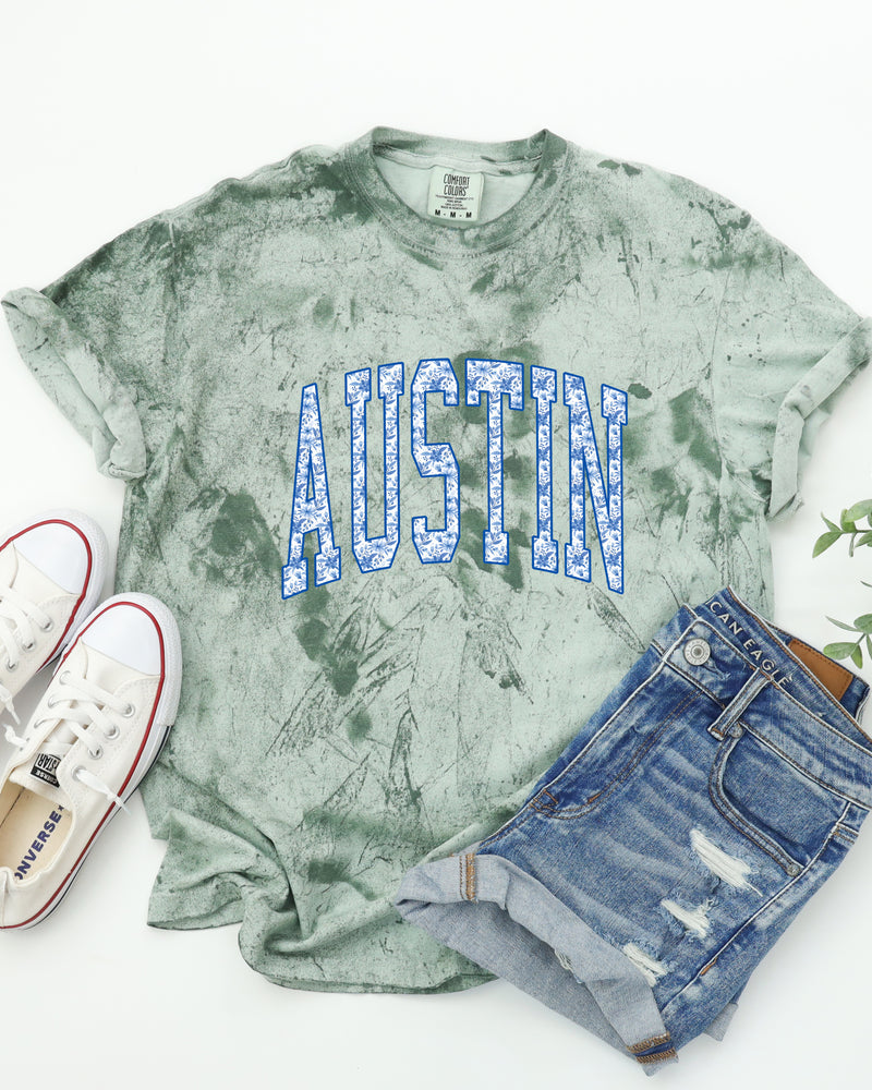Austin Texas State City College Comfort Colors T Shirt
