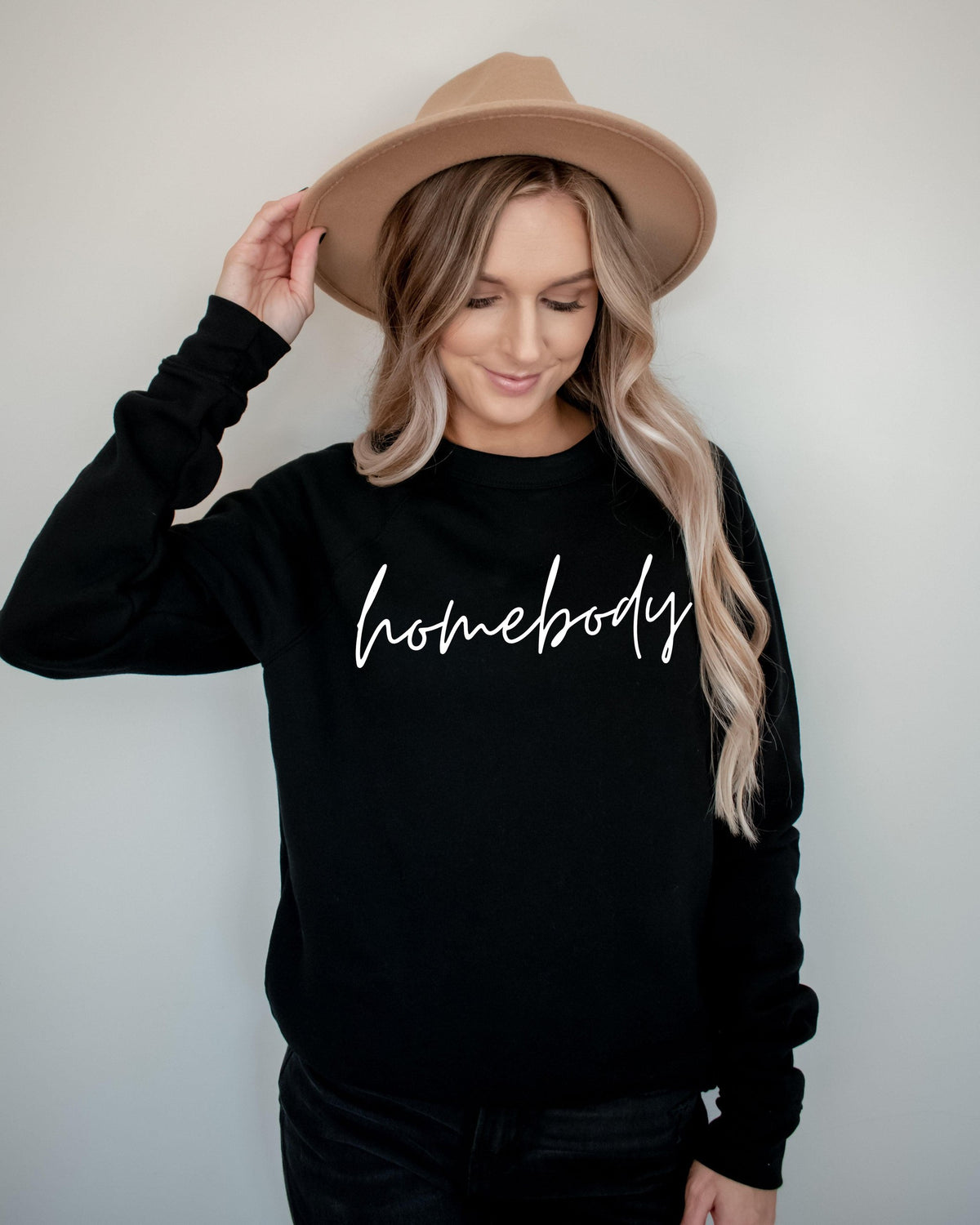 homebody Drop Shoulder Sponge Fleece Crewneck Sweatshirt