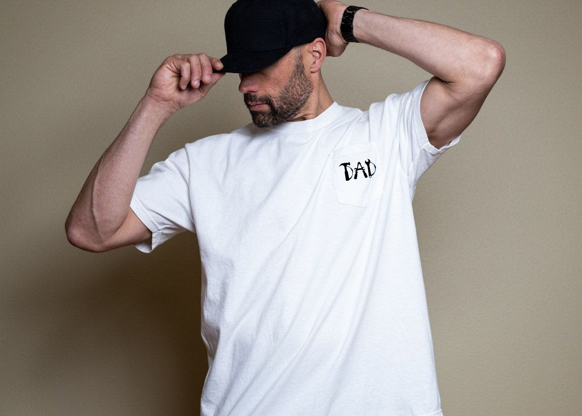 Dad Fixer Handyman Tool theme Comfort Colors Pocket T Shirt