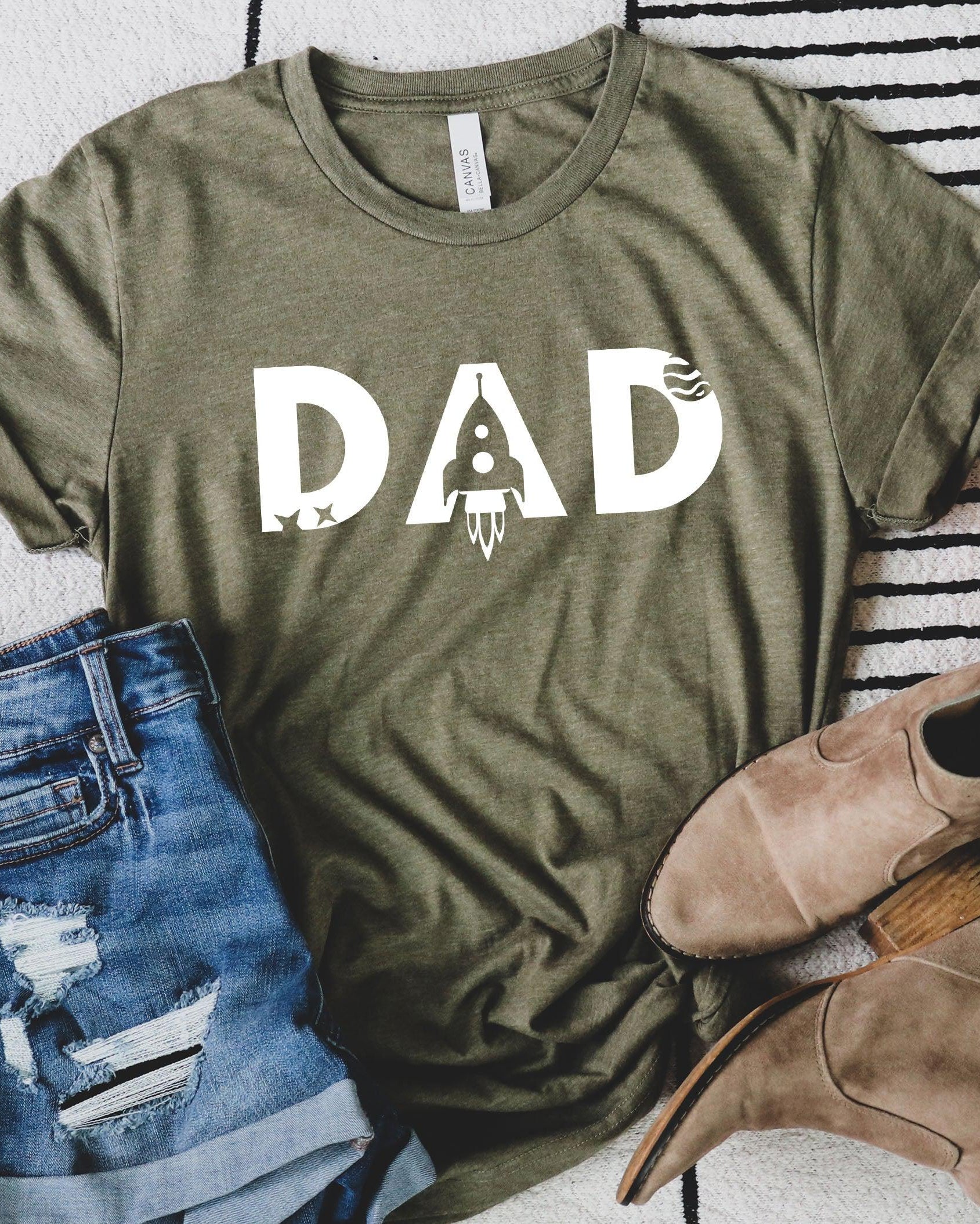 Mom Space Themed & Dad Space Themed Birthday party T-shirt