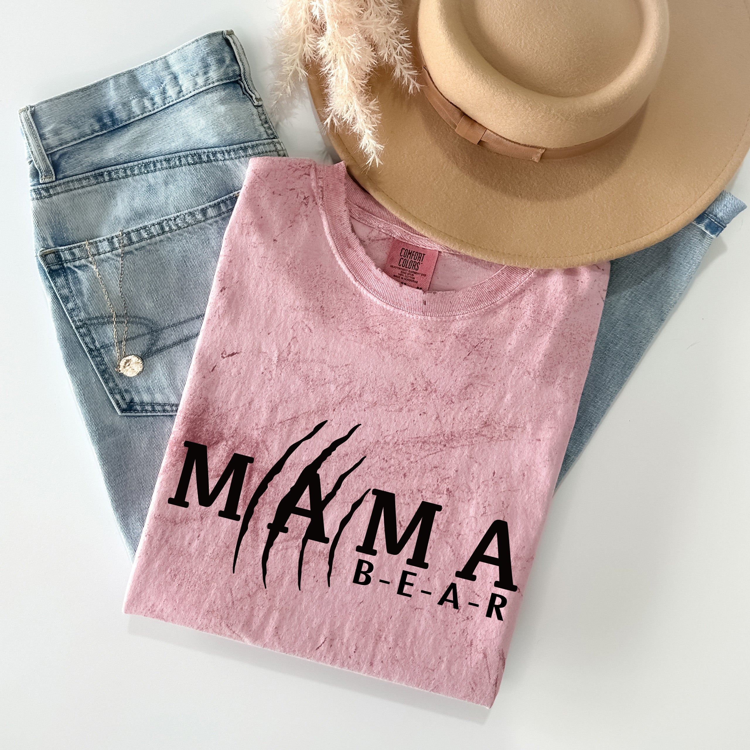 Mama Bear Comfort Colors T Shirt