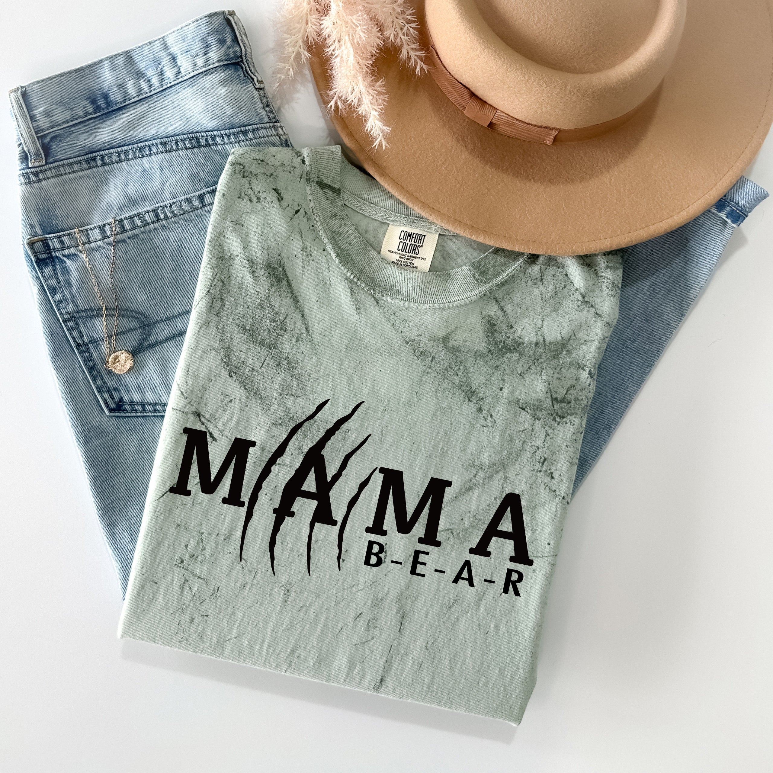 Mama Bear Comfort Colors T Shirt