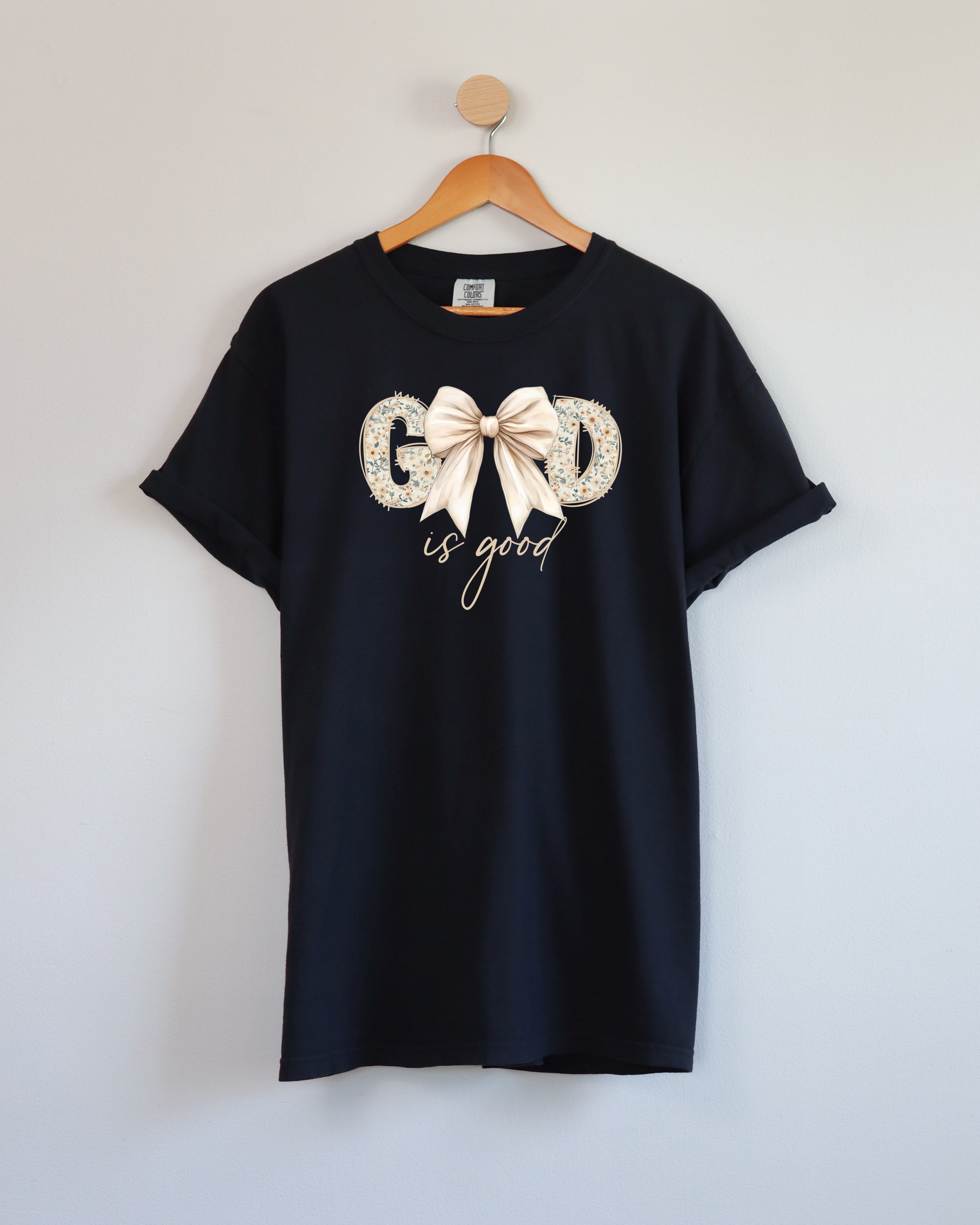 God is good Comfort Colors T Shirt Religious Jesus Bible