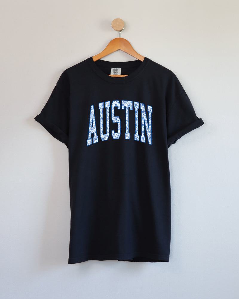 Austin Texas State City College Comfort Colors T Shirt