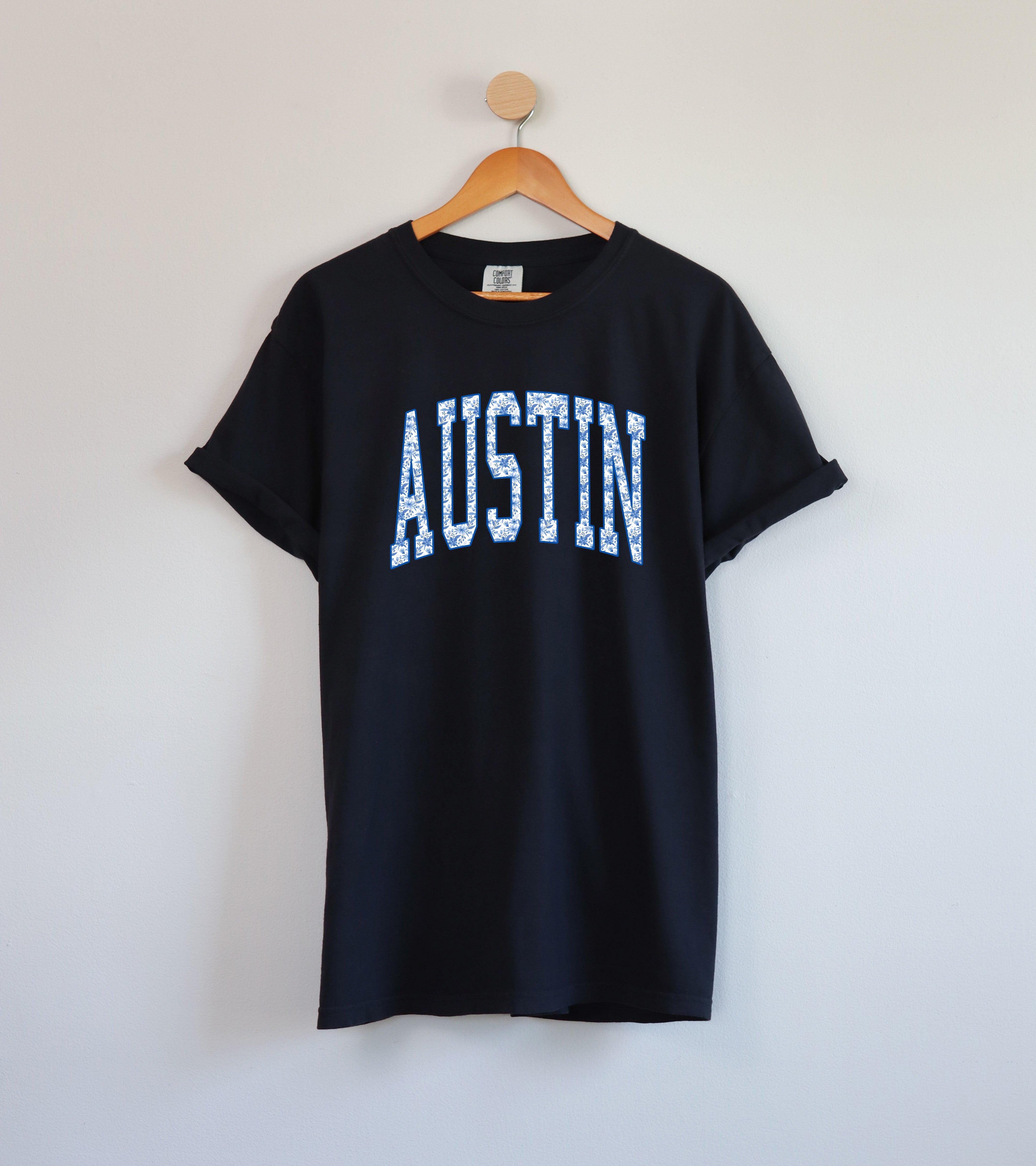 Austin Texas State City College Comfort Colors T Shirt