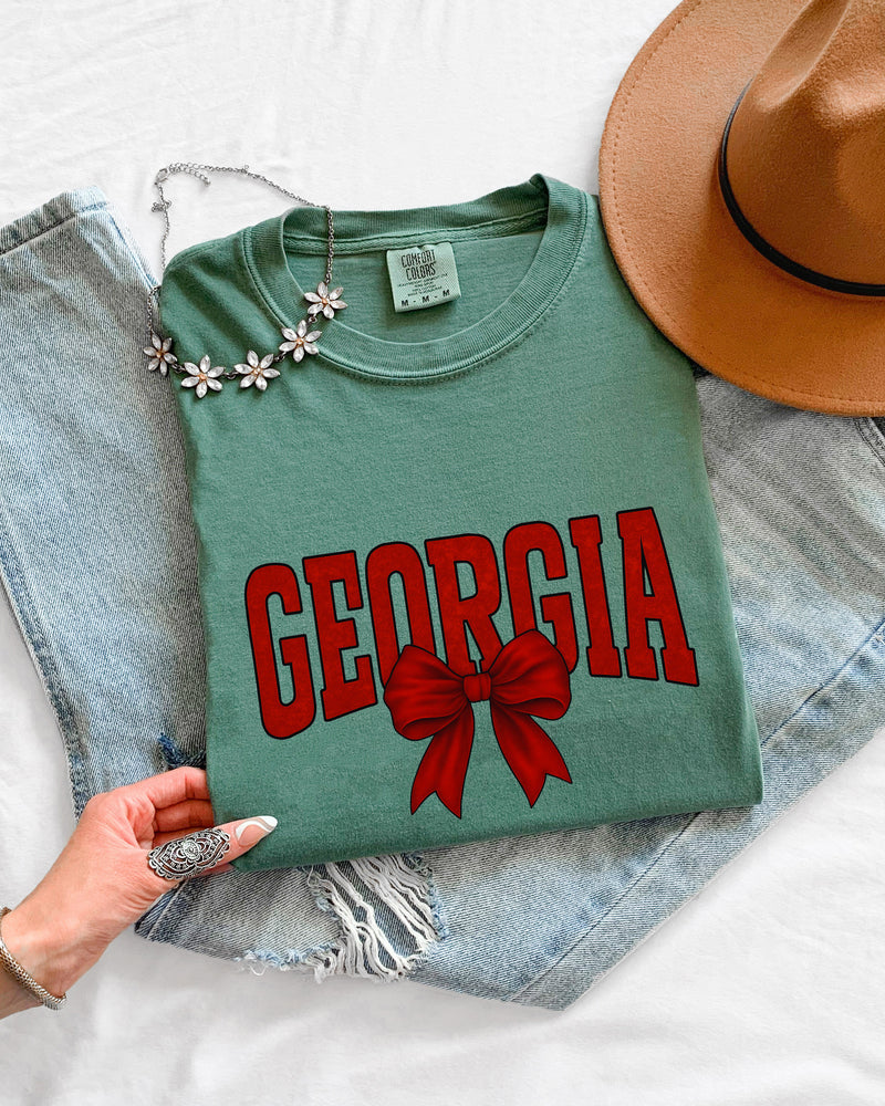 Georgia State City College Comfort Colors T Shirt Vacation Beach Lake Summer