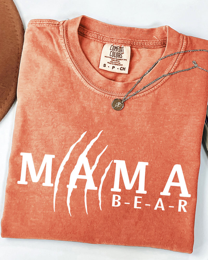 Mama Bear Comfort Colors T Shirt