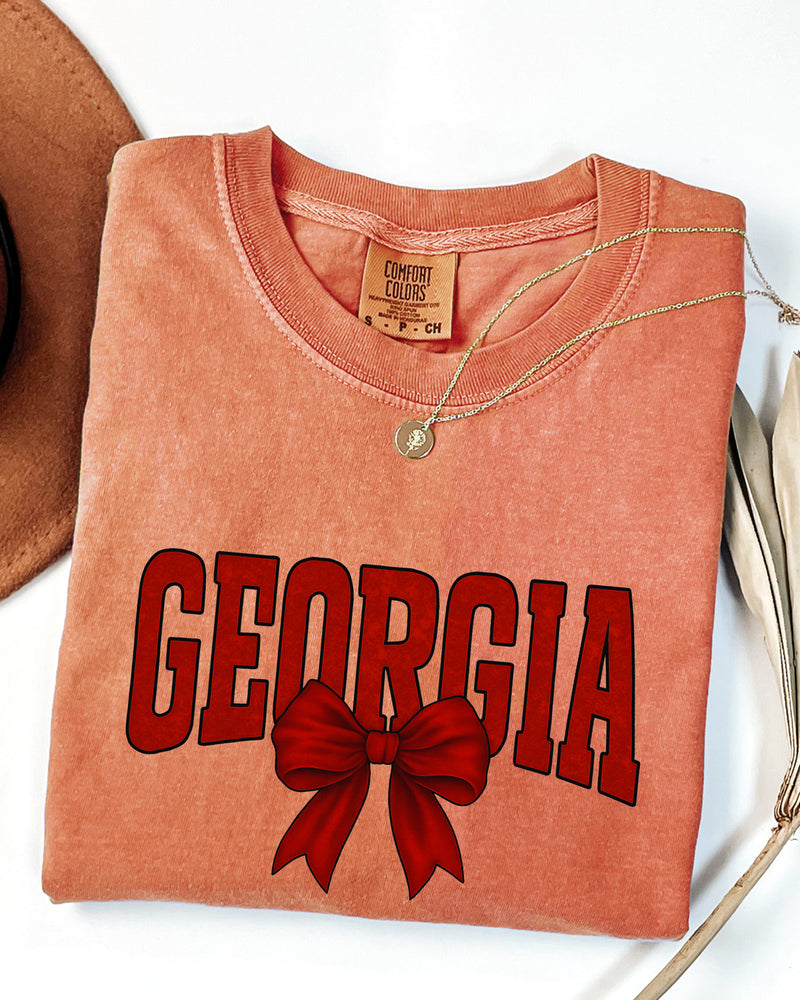 Georgia State City College Comfort Colors T Shirt Vacation Beach Lake Summer