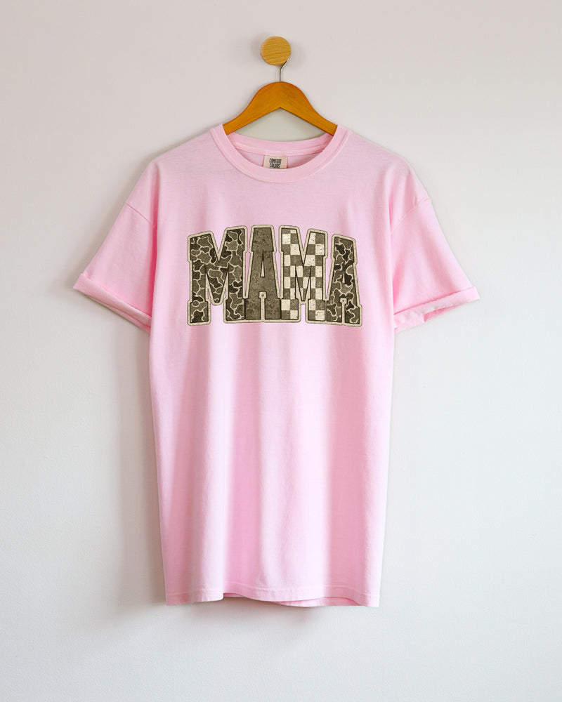 Mama Comfort Colors T Shirt (Military)