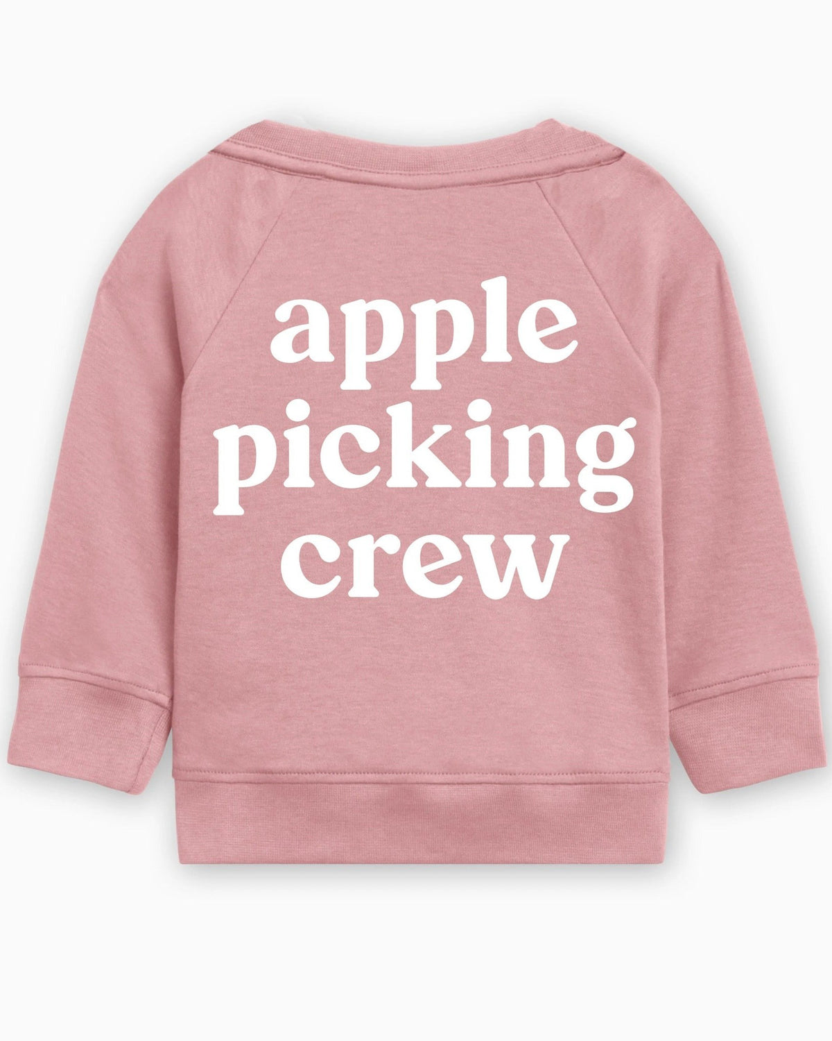 Apple Picking Crew Organic Cotton Baby and Toddler Fall and Winter Pullover