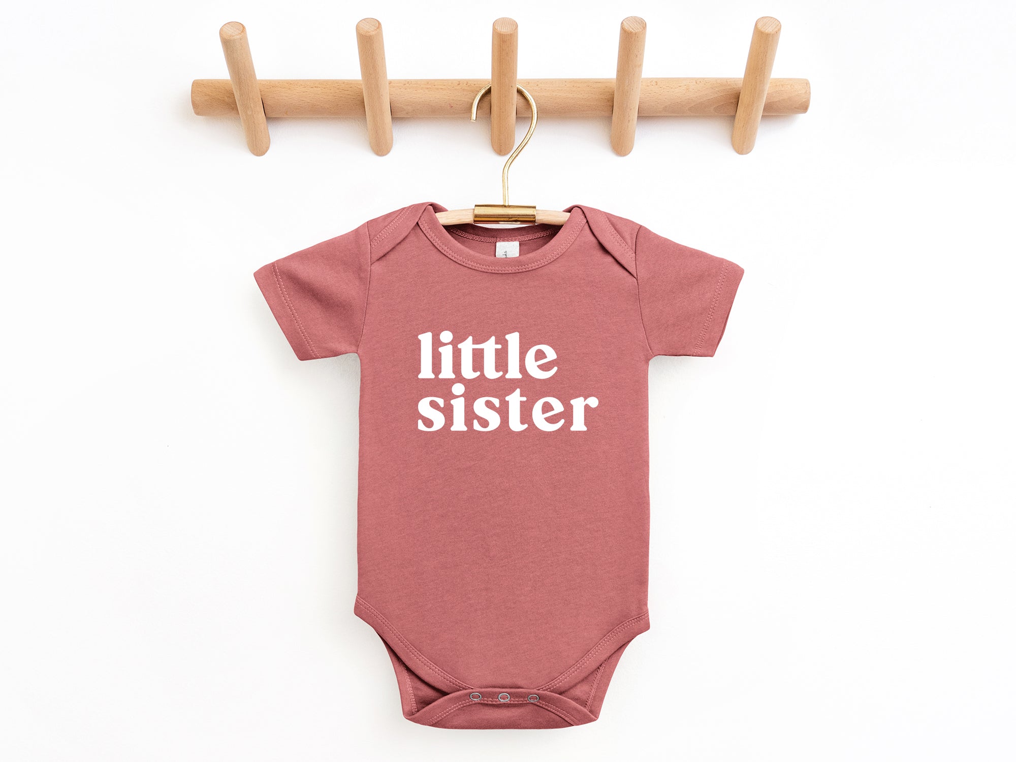 Little Sister baby Onesie Bodysuit - Pregnancy Announcement, Little Sister