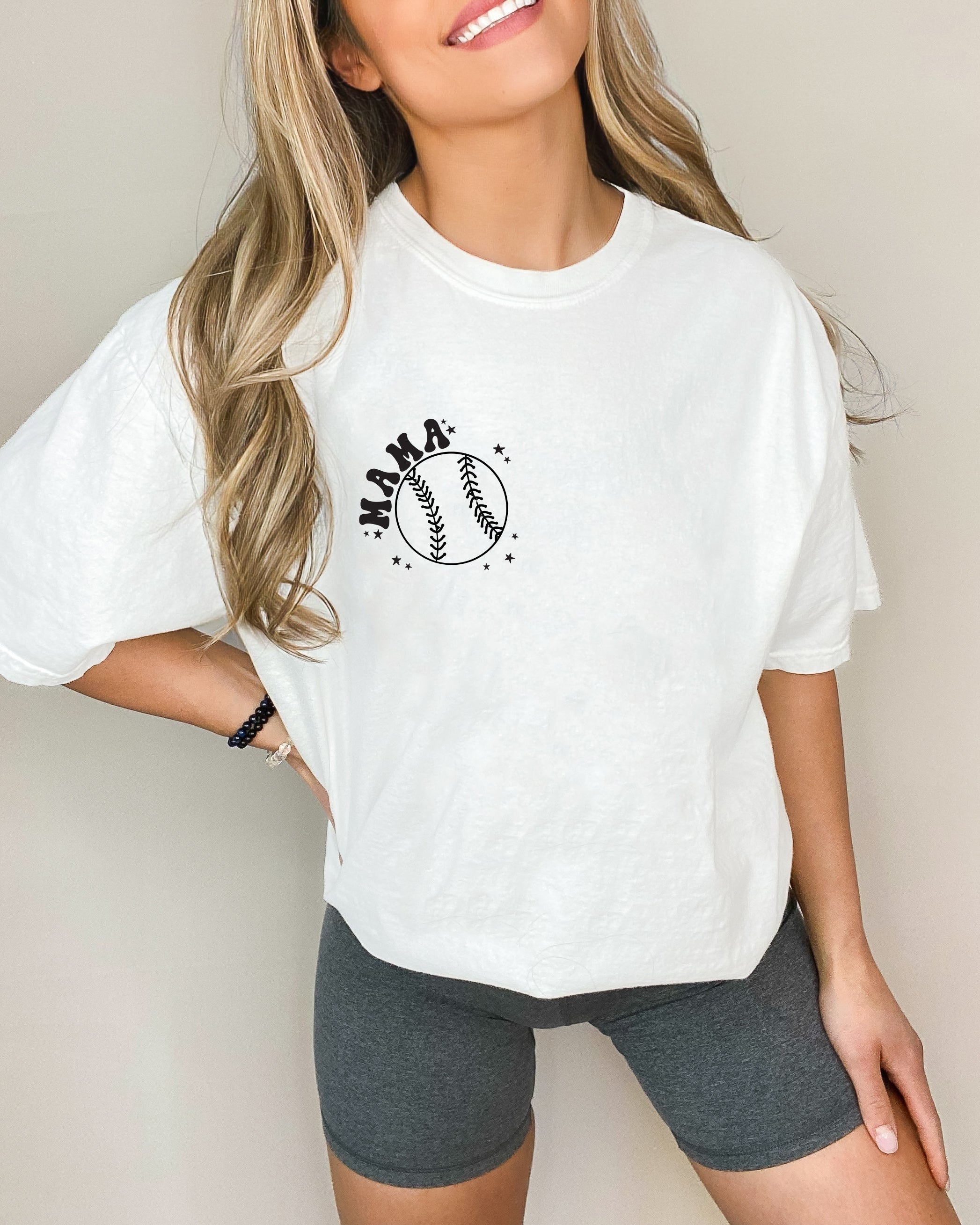 Baseball Mama Game Day Comfort Colors Graphic Tees