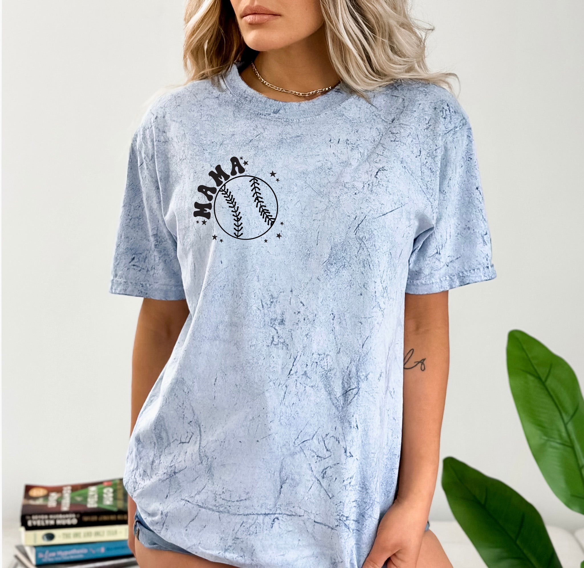 Baseball Mama Game Day Comfort Colors Graphic Tees