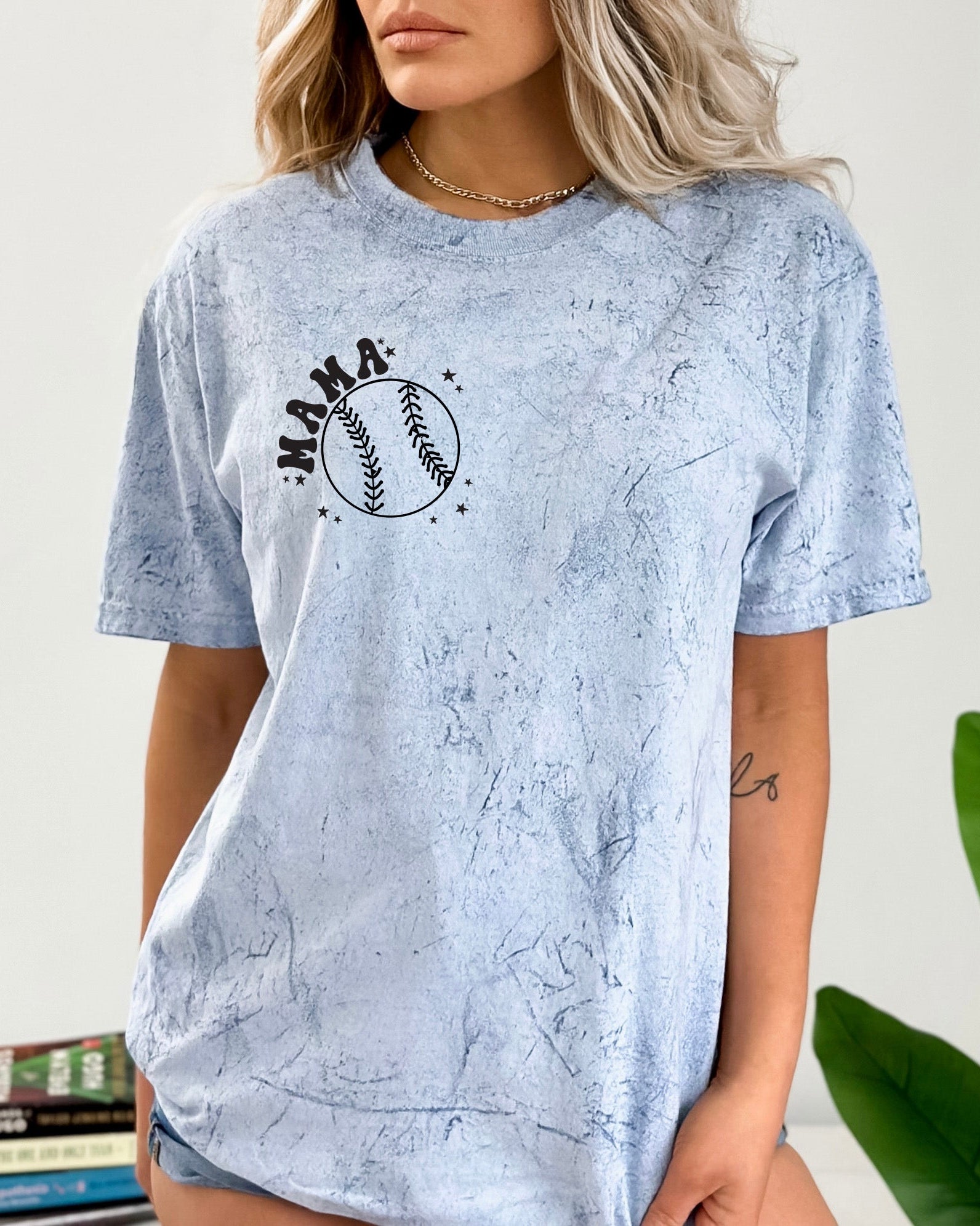 Baseball Mama Game Day Comfort Colors Graphic Tees