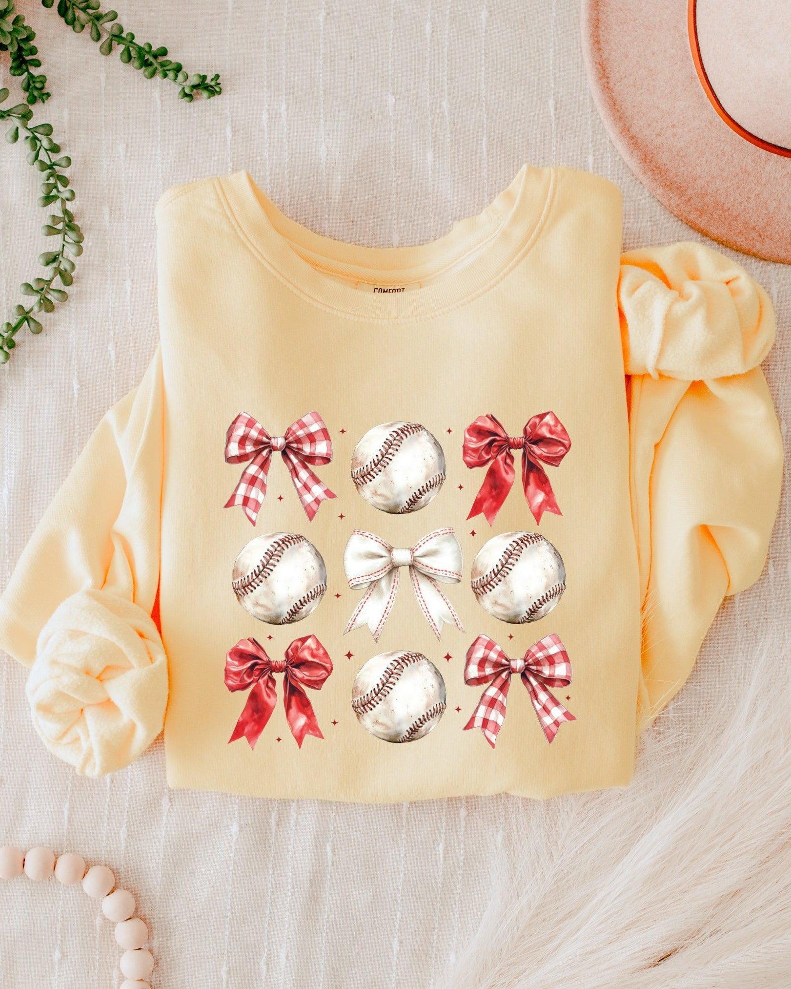 Baseball Sports MomGarment Dyed Comfort Colors Sweatshirt