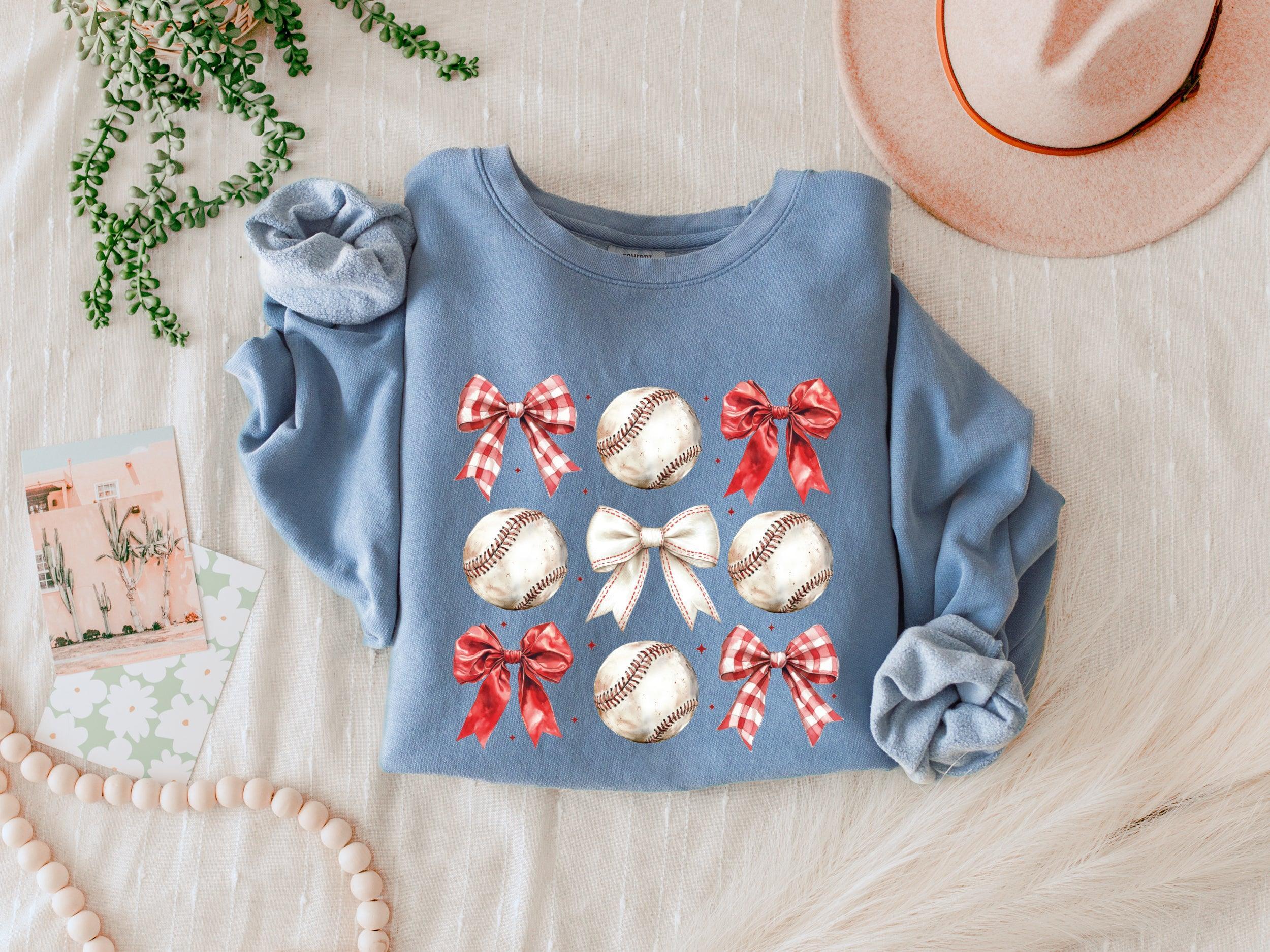 Baseball Sports MomGarment Dyed Comfort Colors Sweatshirt