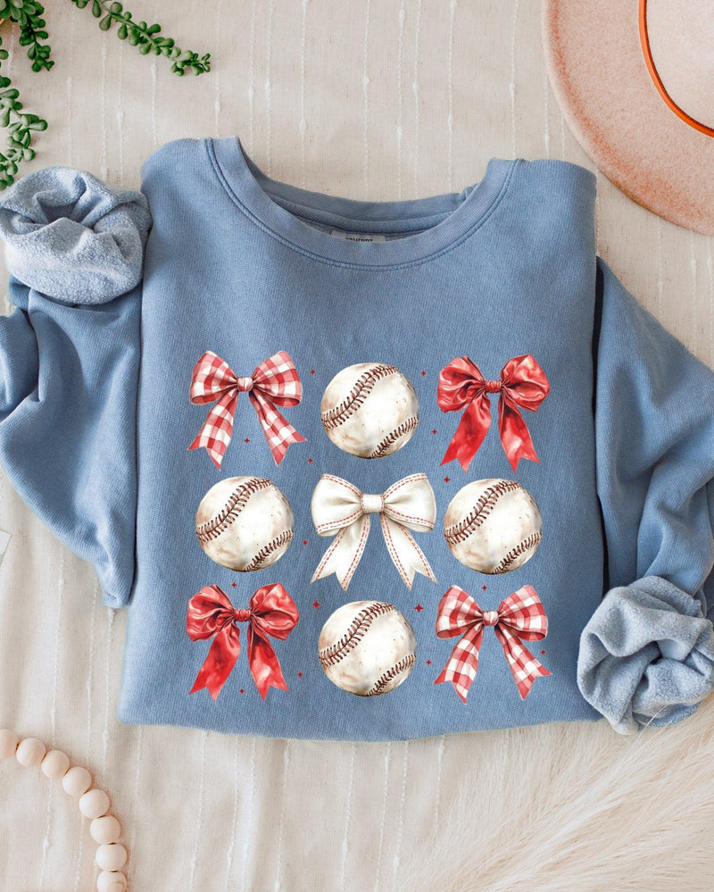 Baseball Sports MomGarment Dyed Comfort Colors Sweatshirt