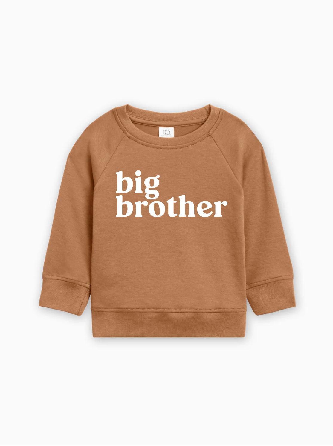 Big Bother Organic Cotton Pullover (Serif)