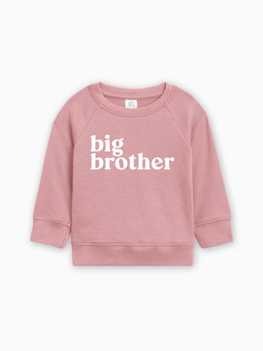 Big Bother Organic Cotton Pullover (Serif)